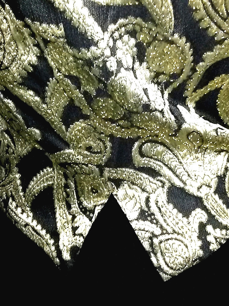 Evening brocade vest- size 34/36- tailor made- unique!!- Handmade
