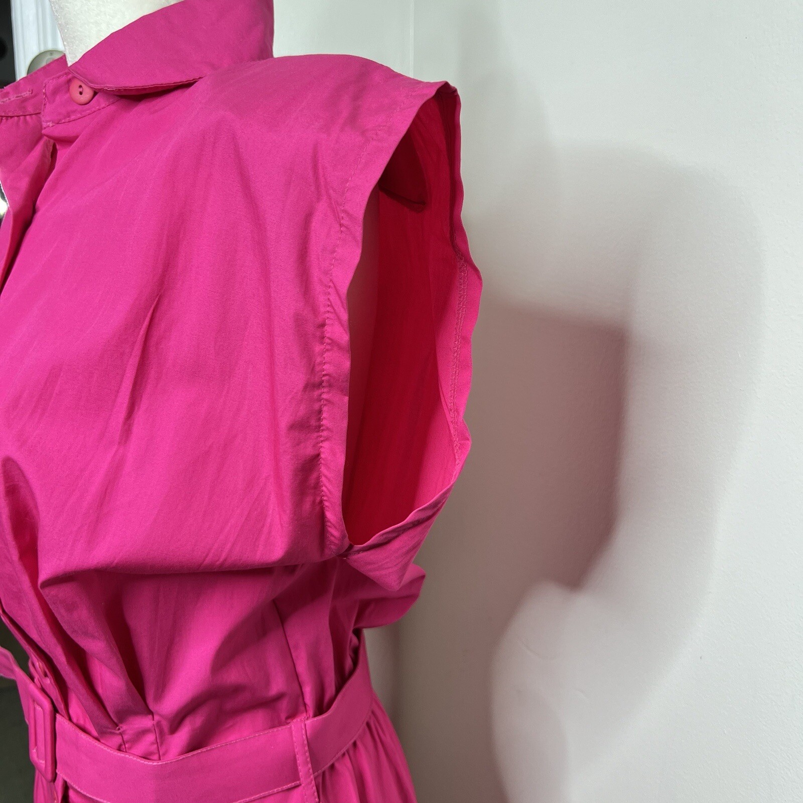 Vintage Deadstock Gloria Vanderbilt Activewear Pink Dress Woman’s size XL Cotton