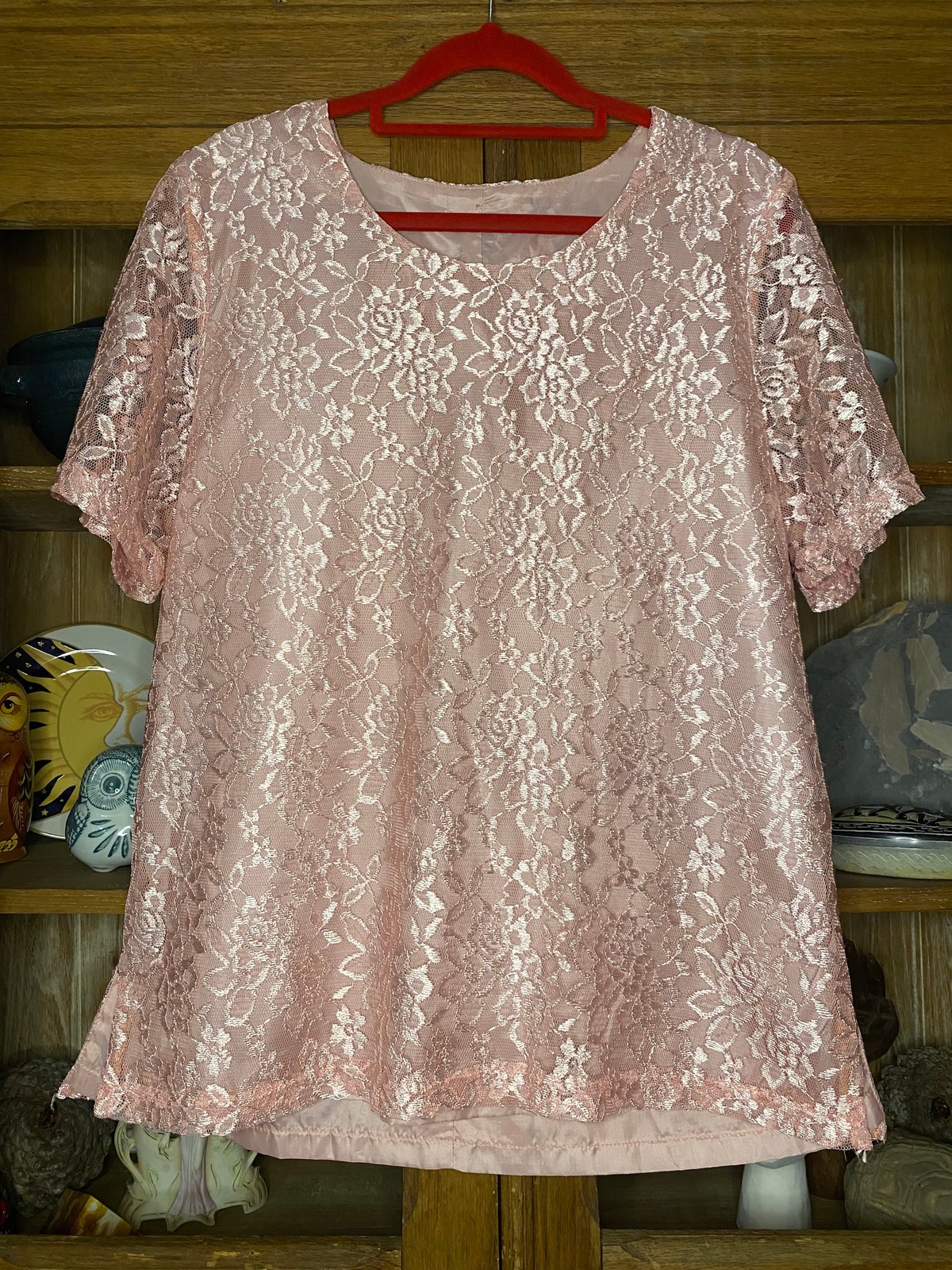 80s Pink Top Size 8-10