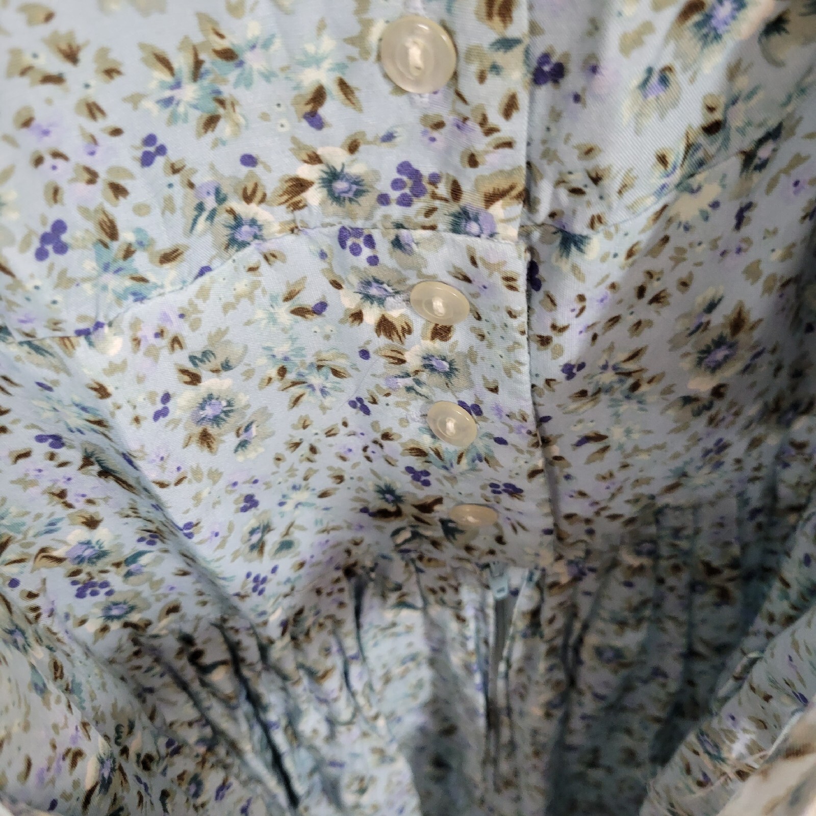 vintage Karin Stevens 1990s Cottage core summer babydoll midi dress (See Desc)