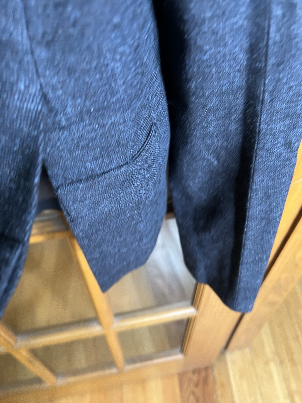 Jil Sander Womens Blazer Jacket Wool Blend Grey EU40 US 10 VINTAGE