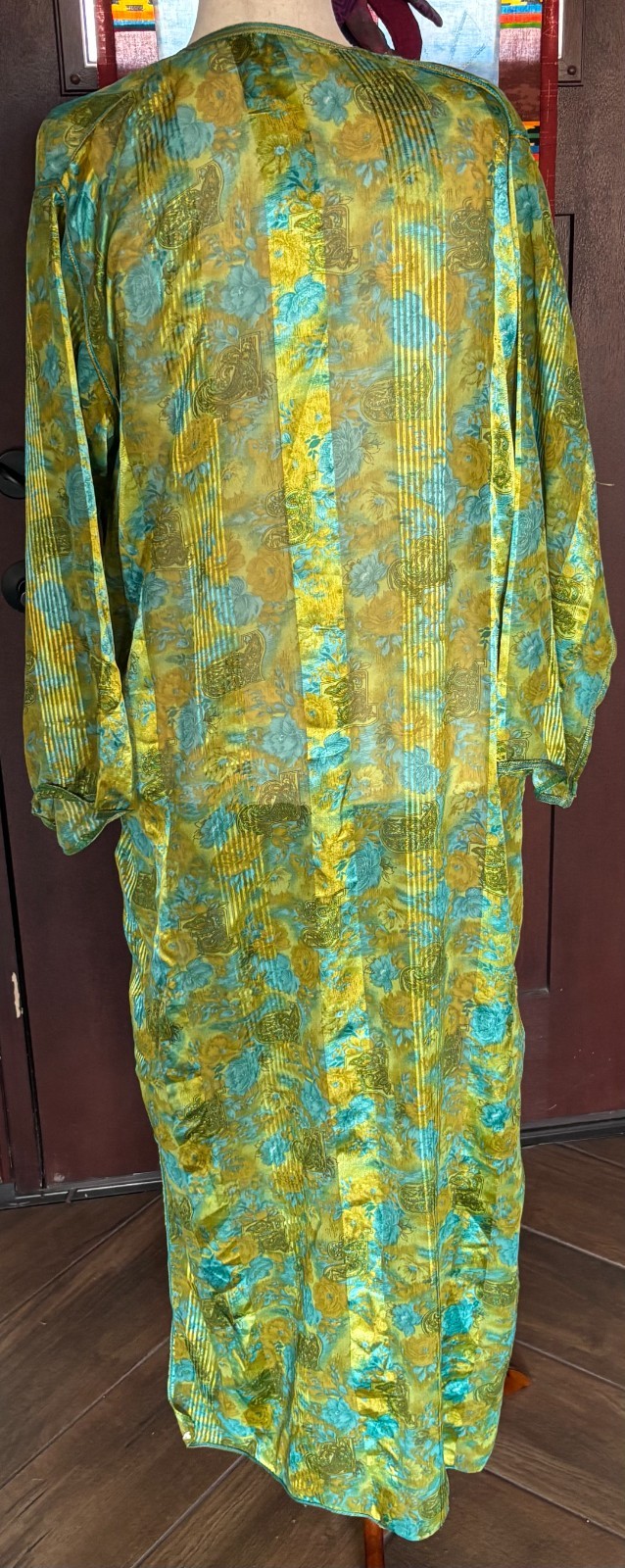 Vtg mid 60&rsquo;s – 70&rsquo;s 2pc Moroccan Caftan Set Sz M-L