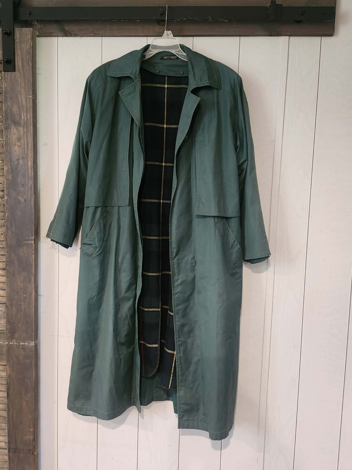 70s/80s Vintage Cyclone Trench Raincoat