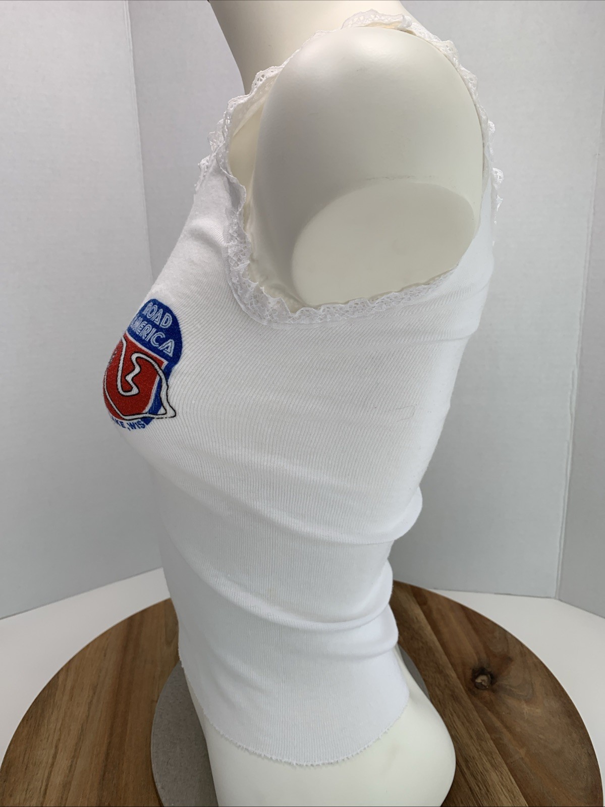 Vintage Road America Tank Top Women sz. S ~ Screen Stars Early 1980&rsquo;s