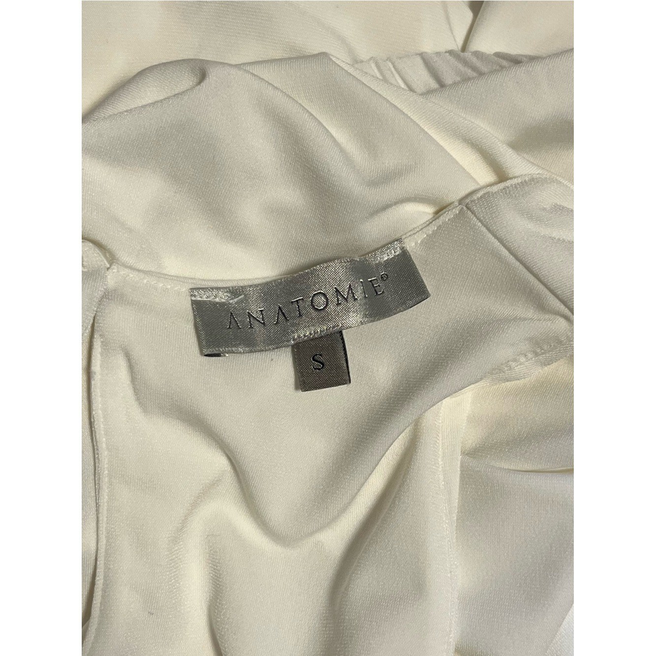 ANATOMIE Cami Luxe Halter Tank Top White