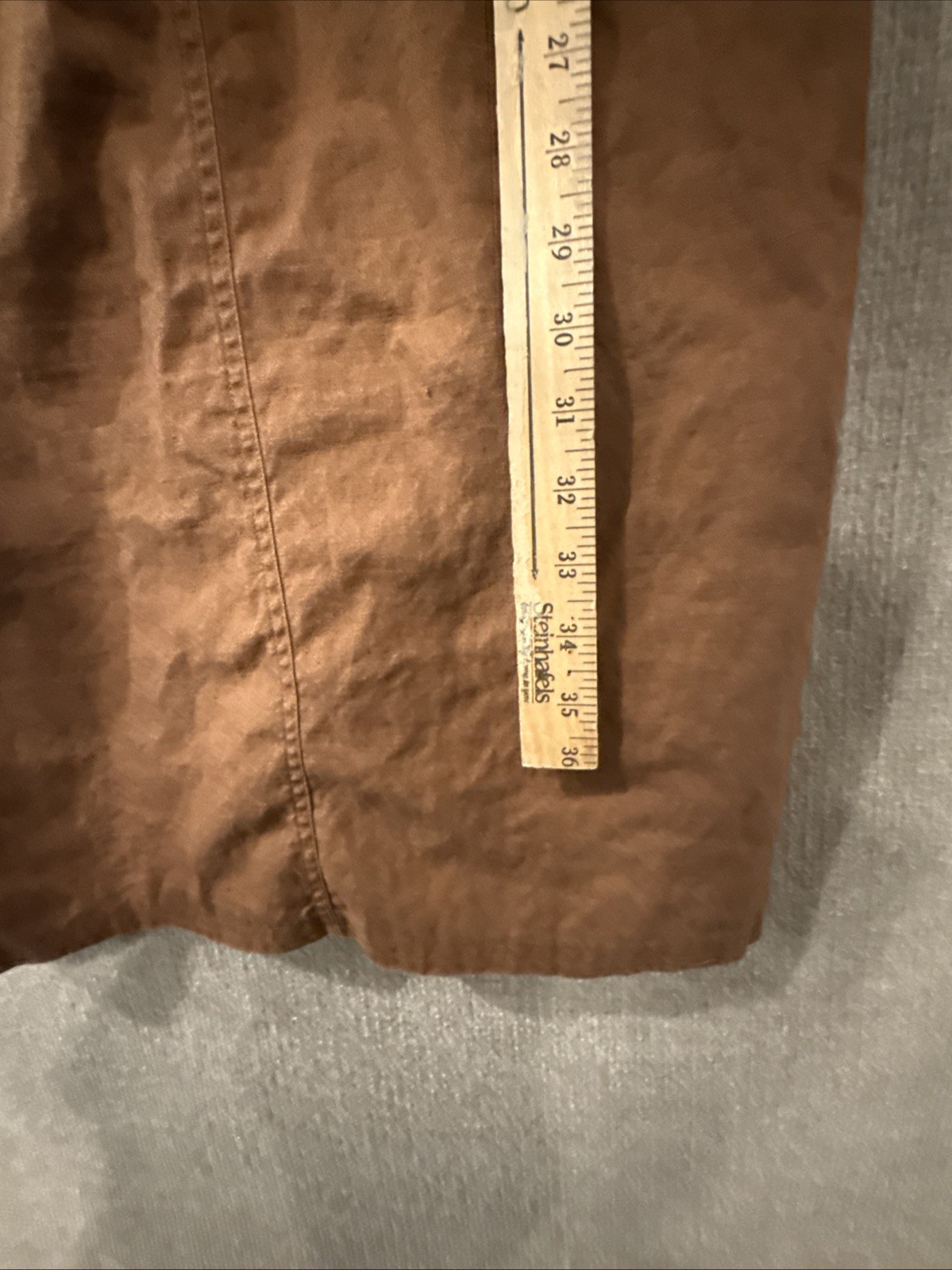 NOK NOK Vintage Brown Original 80s Style Dress, Front Zip, Pockets, Unique