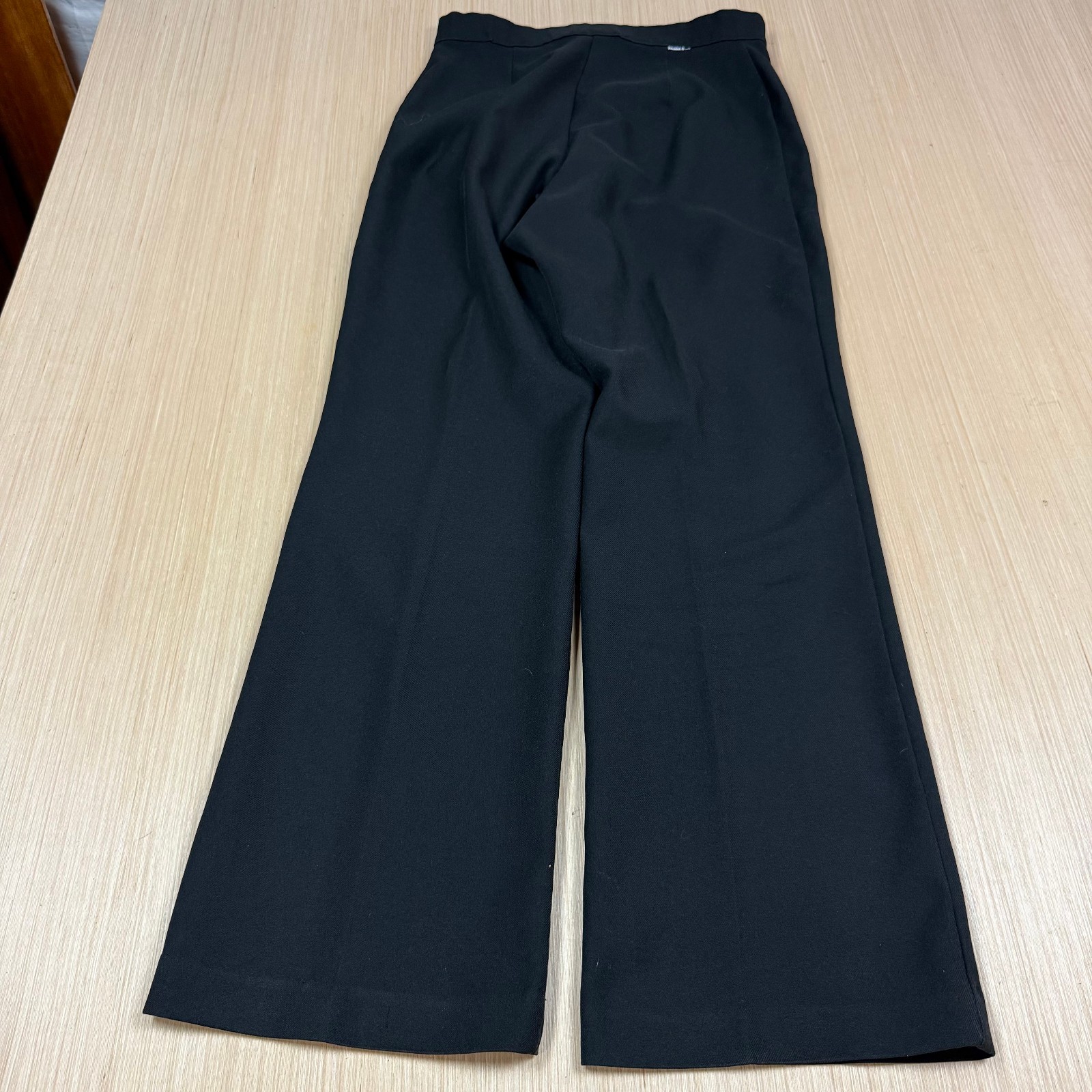 Vintage 70s Levis Bell Bottom Flare Leg Polyester Pants Scovill Zip 31×31 Wide