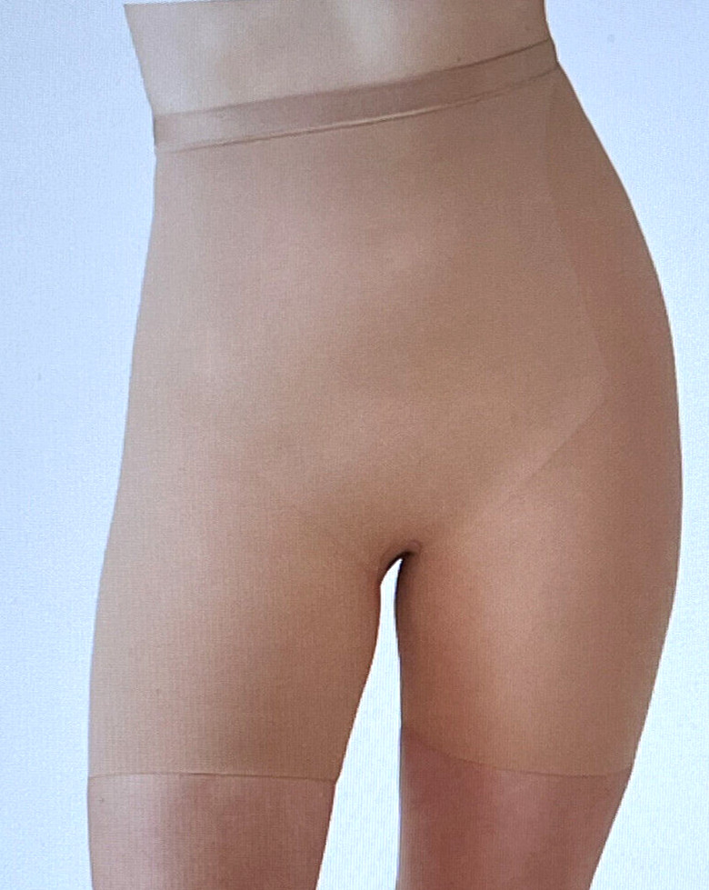 425 WACOAL Large REVELATION Straight Hi Waist Thigh Shaping Shorts #808487