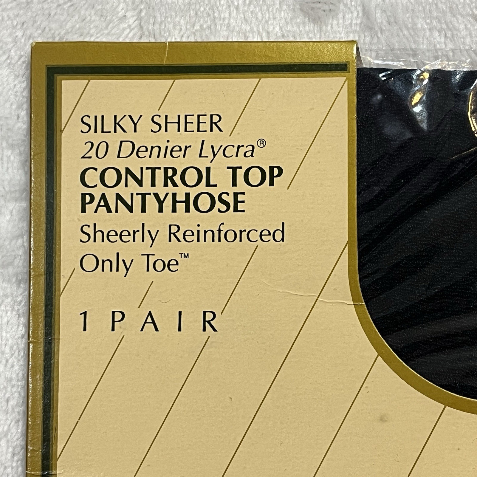 Nice Touch Silken Sheers Full Figure Tall Navy 20 Denier w/ Lycra Pantyhose