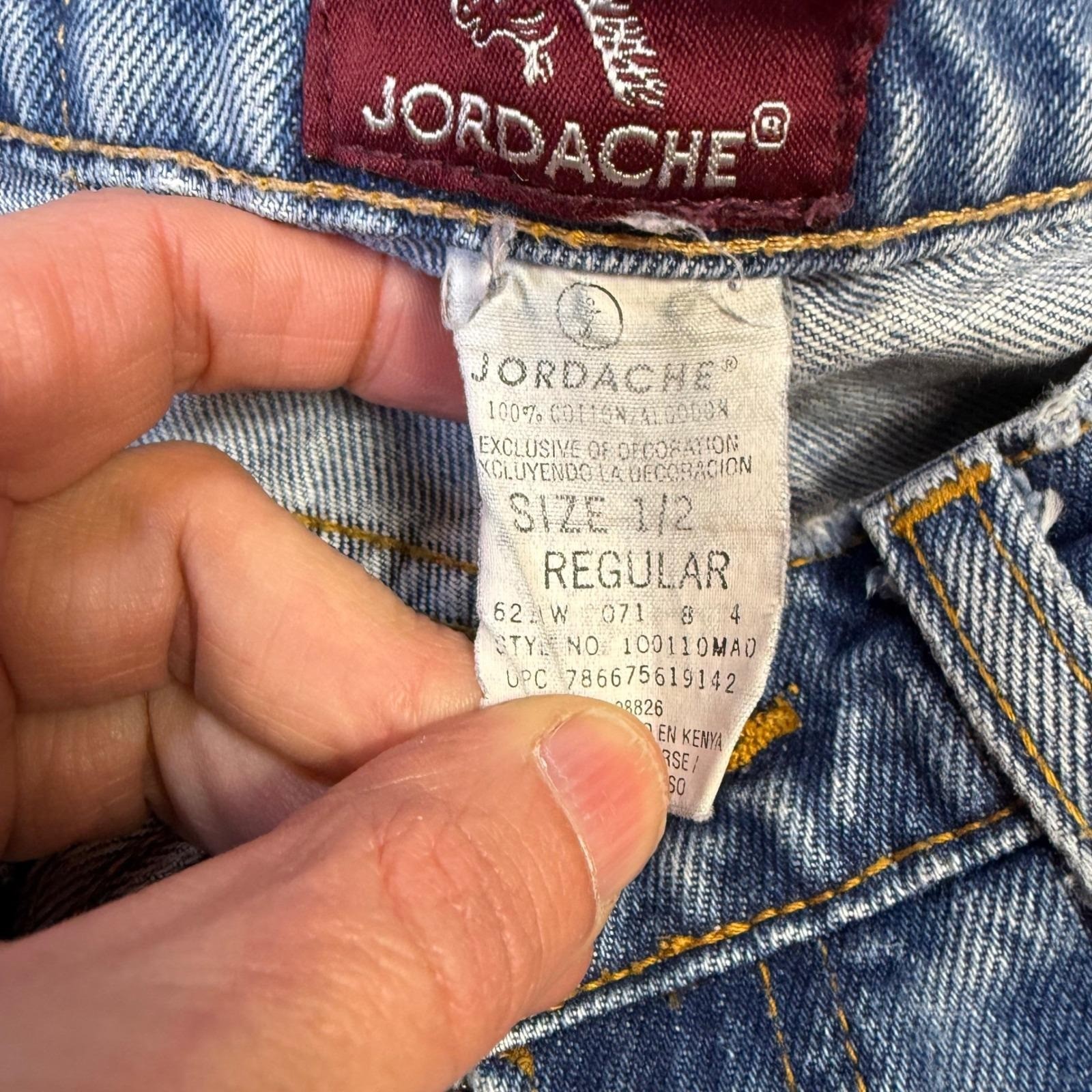 Vintage Jordache Regular Fit Light Wash Denim Jeans Size 1/2 Reg RUNS SMALL