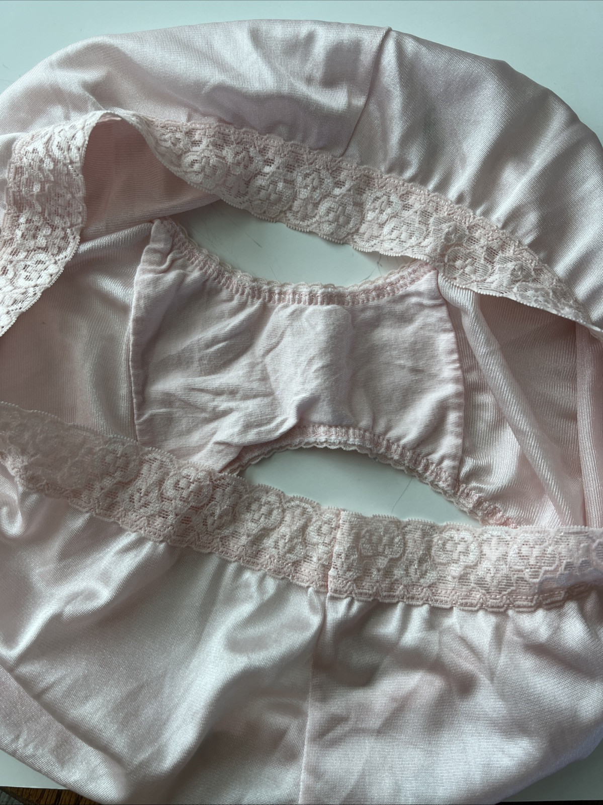 Vintage Fruit of The Loom Panties Nylon 8 Sheer Shiny Second Skin Silky Satin