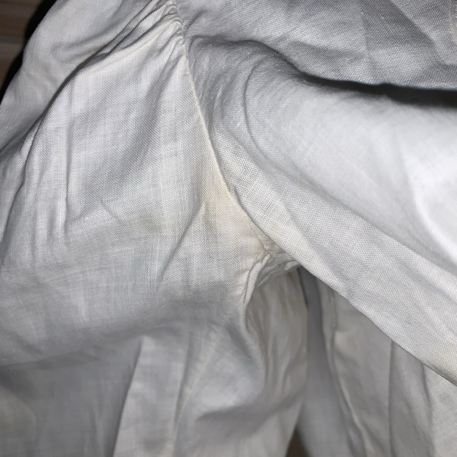 Unusual Find! Early 1900s Cotton Spring Summer Blouse With Piping Detail