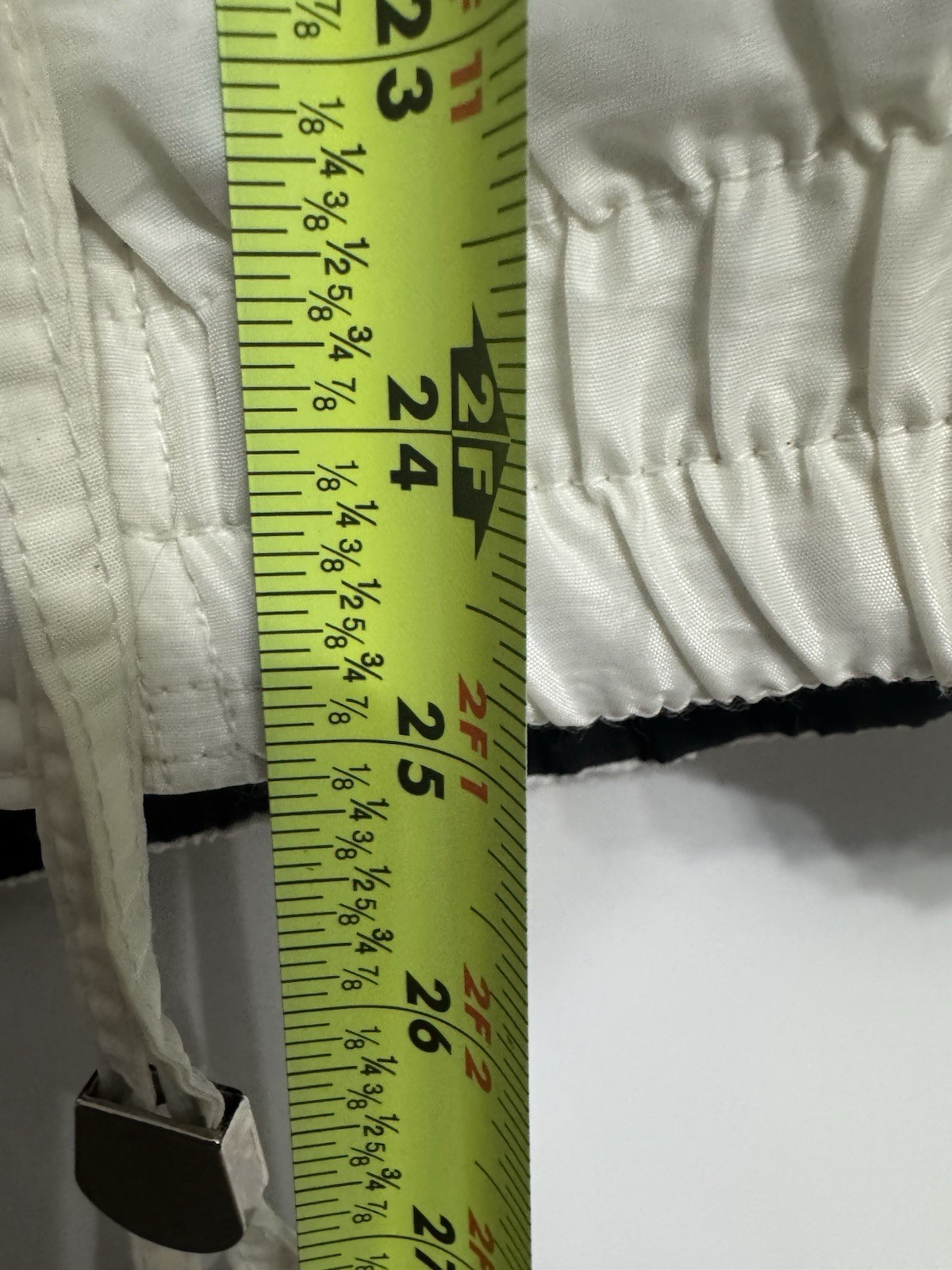 Vintage Innovations By Izzi Ski Jacket W/Genuine Fox Tail Fur Very Rare White