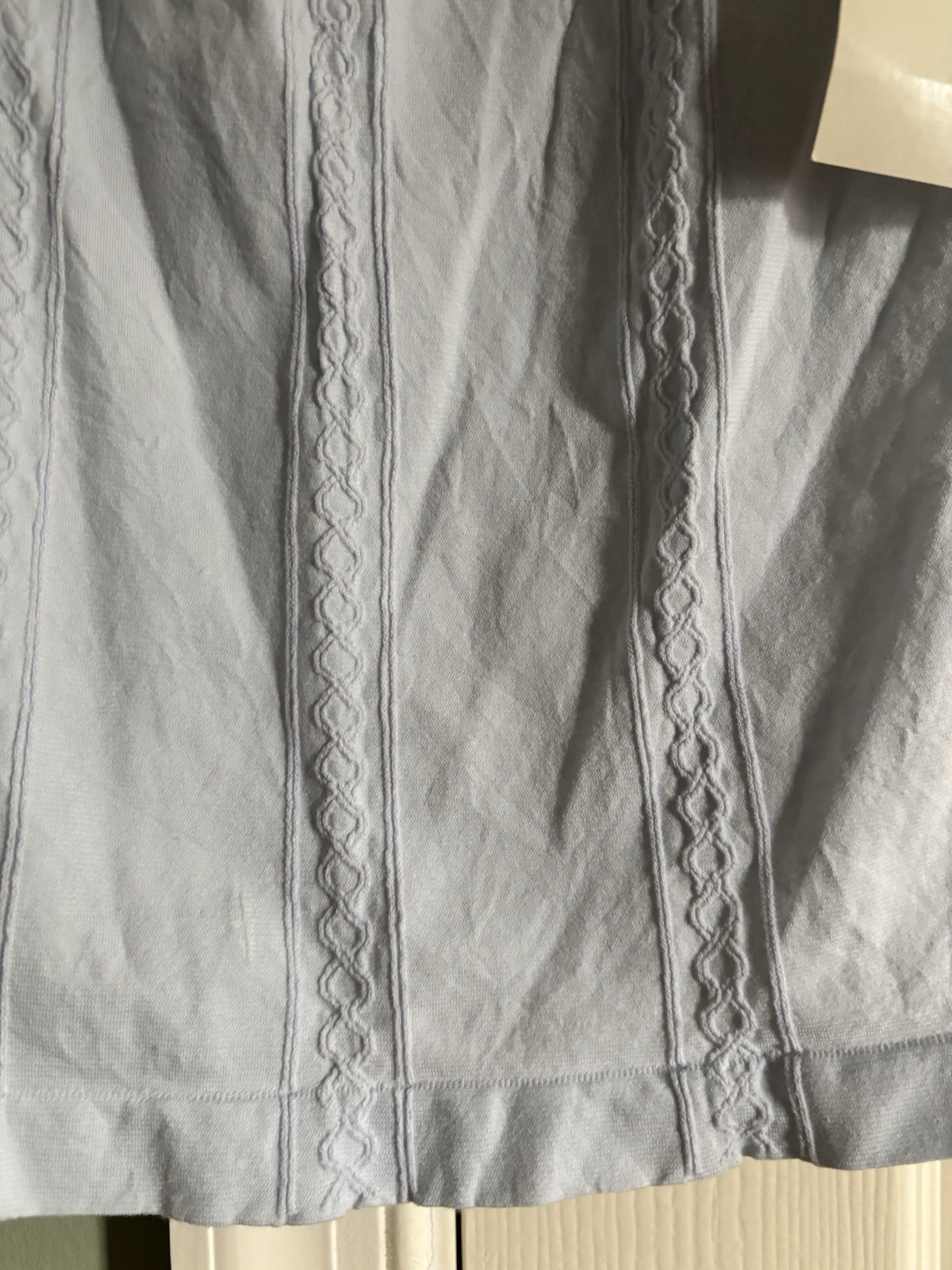 Vtg BARELY THERE Solid Microfiber Camisole Light Blue XLarge