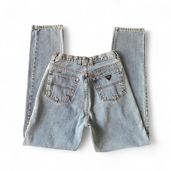 Guess 90s Light Wash Straight Leg Jeans Women&rsquo;s Size 30