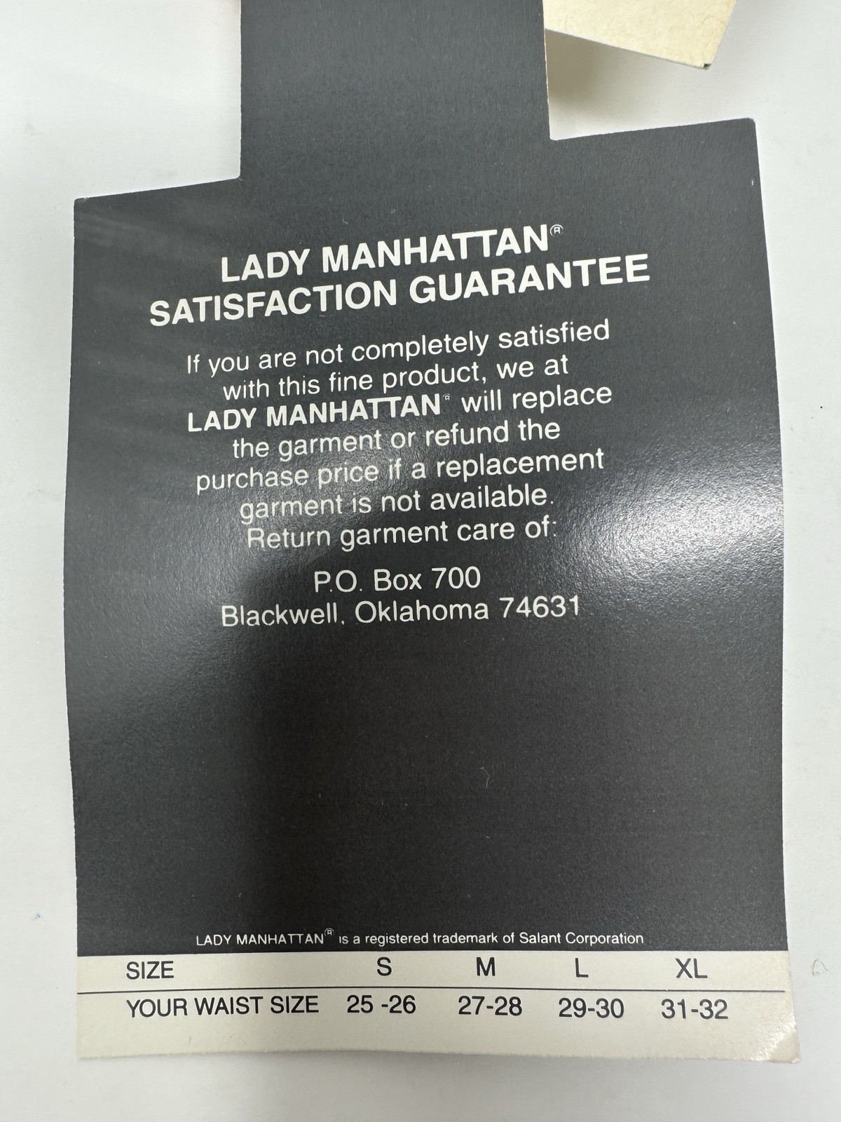 Lady Manhattan Medium White Ivory Panties Firm Control Shaper 5014 Vtg NWT #C133