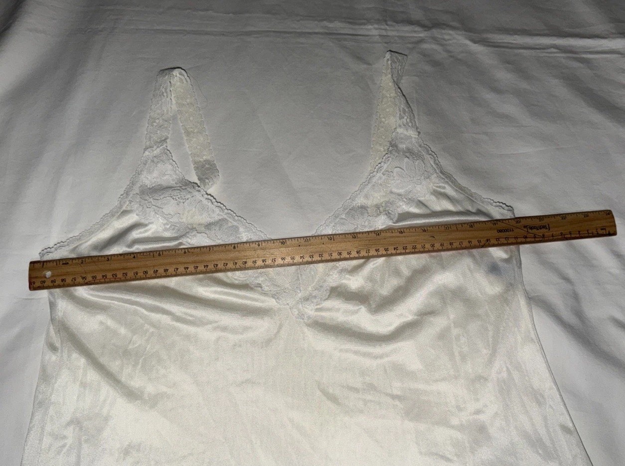 Maidenform Something Special Lace Top Camisoles, Size 40, Lot Of 2, Made in USA