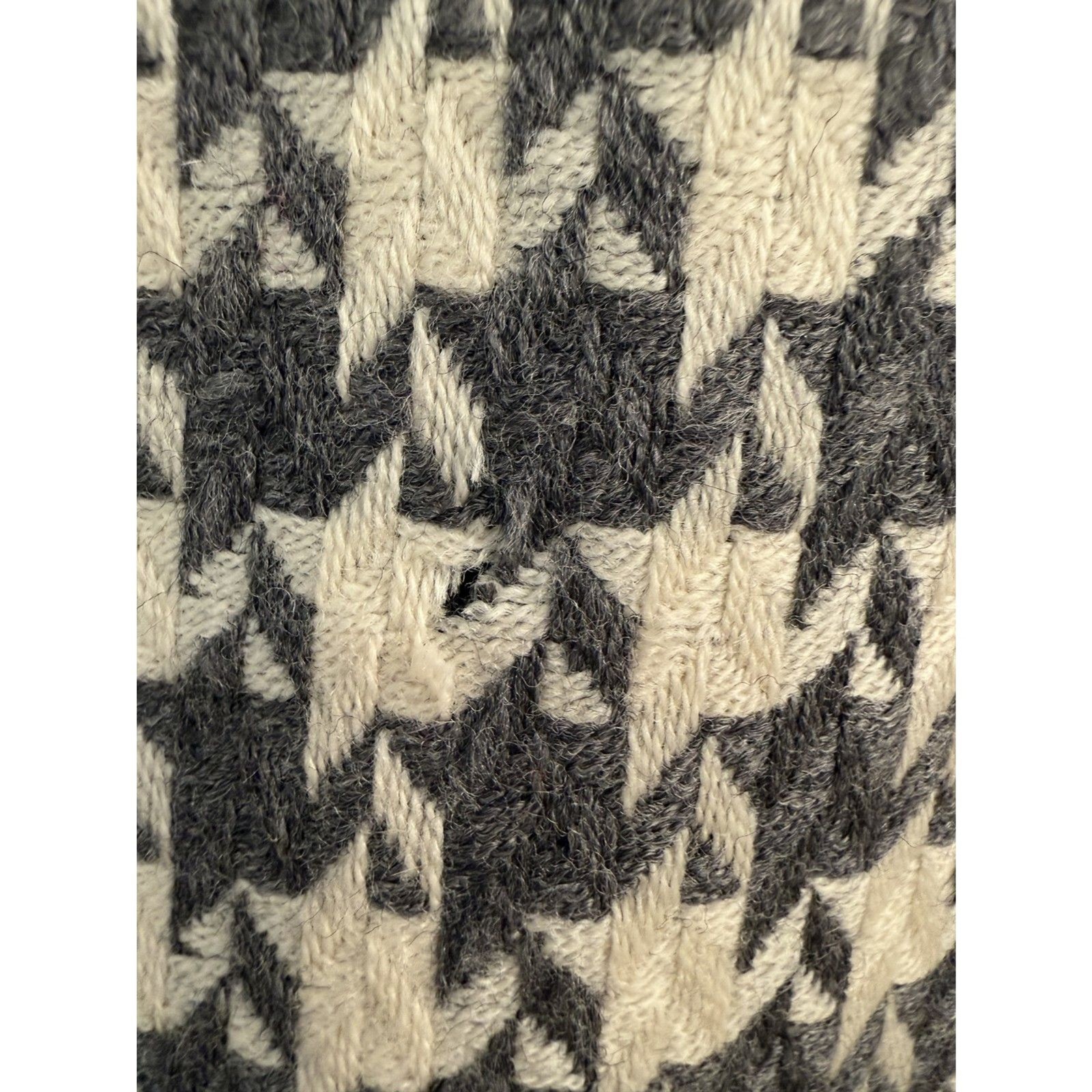 Schrader Separates Houndstooth Blazer Jacket Size 16 (Small Tear Back)
