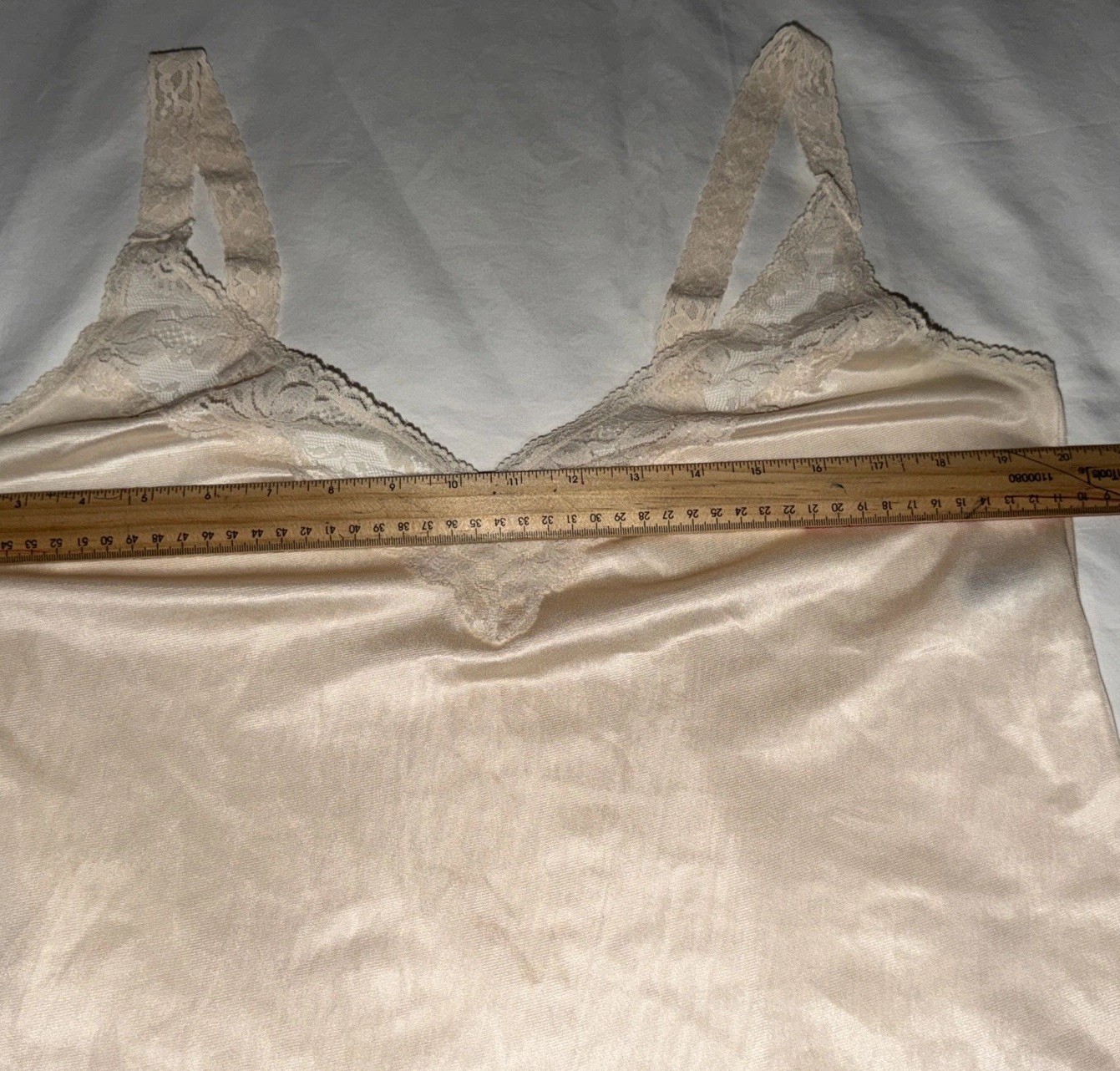 Maidenform Something Special Lace Top Camisoles, Size 40, Lot Of 2, Made in USA