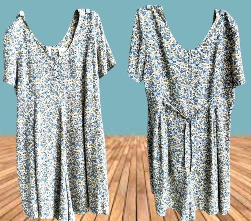 Vintage 80s Jeffrey Dana Linda Hutley Floral Romper Sz 10 Shoulder Pads Back Zip