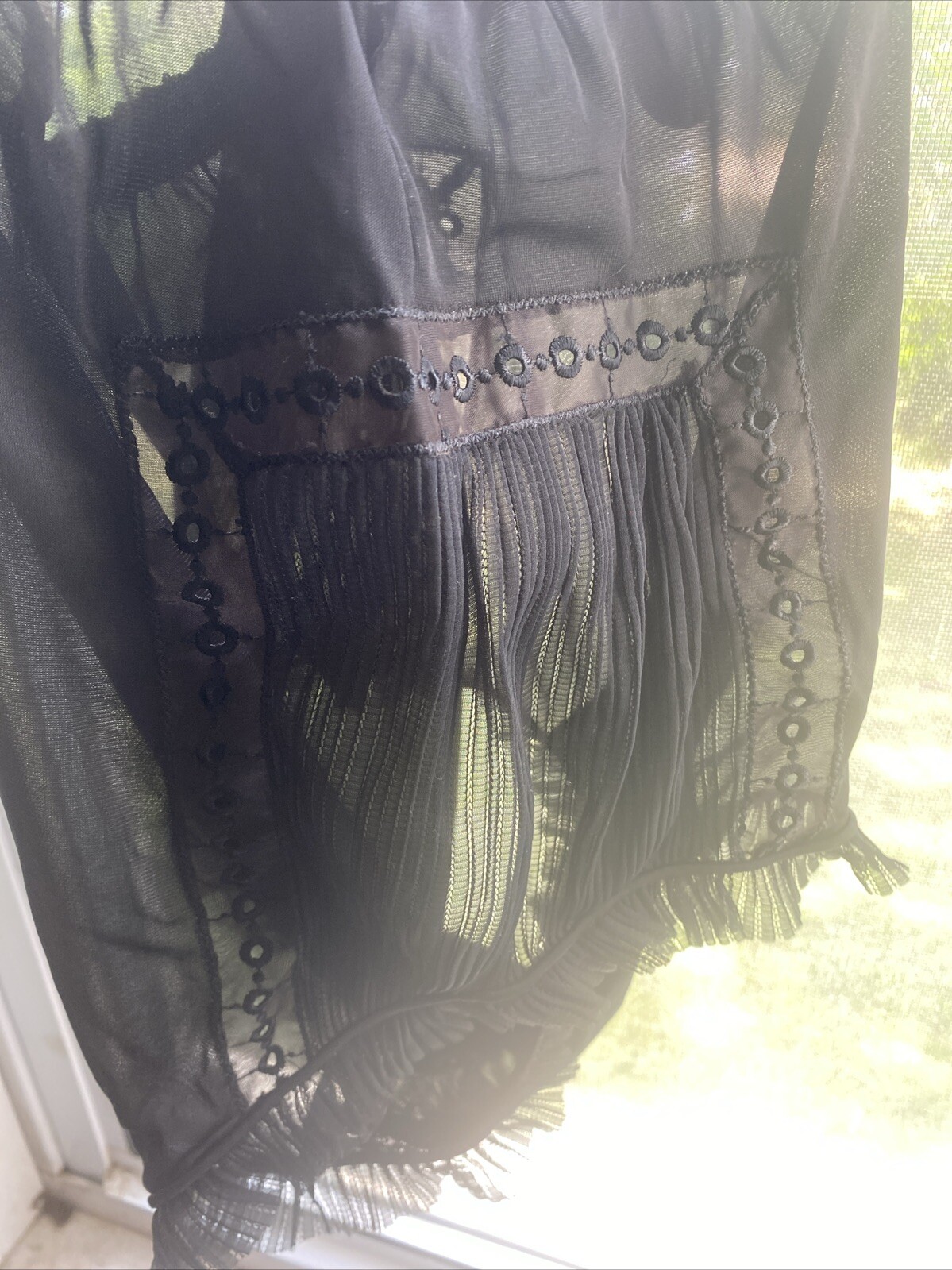 Vintage Roger’s Nylon Under Ware Panties Black Lace Gorgeous!