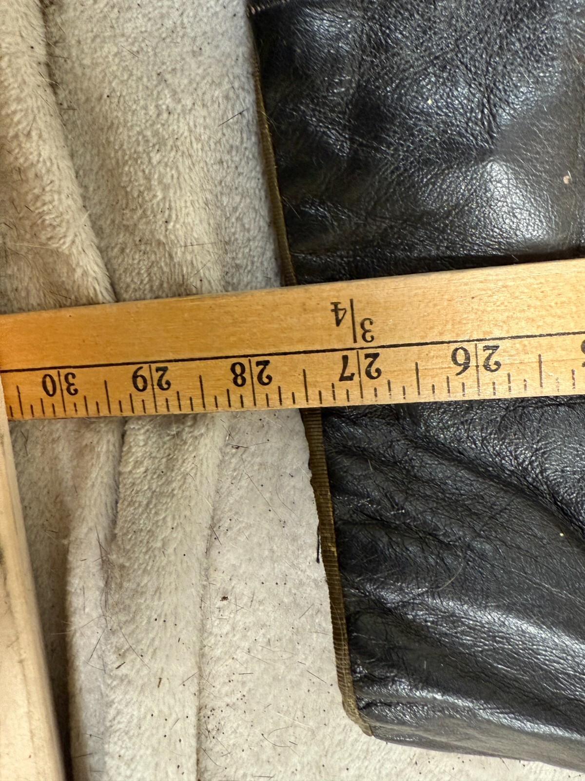Vintage Arter Jonas BAKER FUR COM Genuine Mink Stole Dark Brown Fur Satin Lined