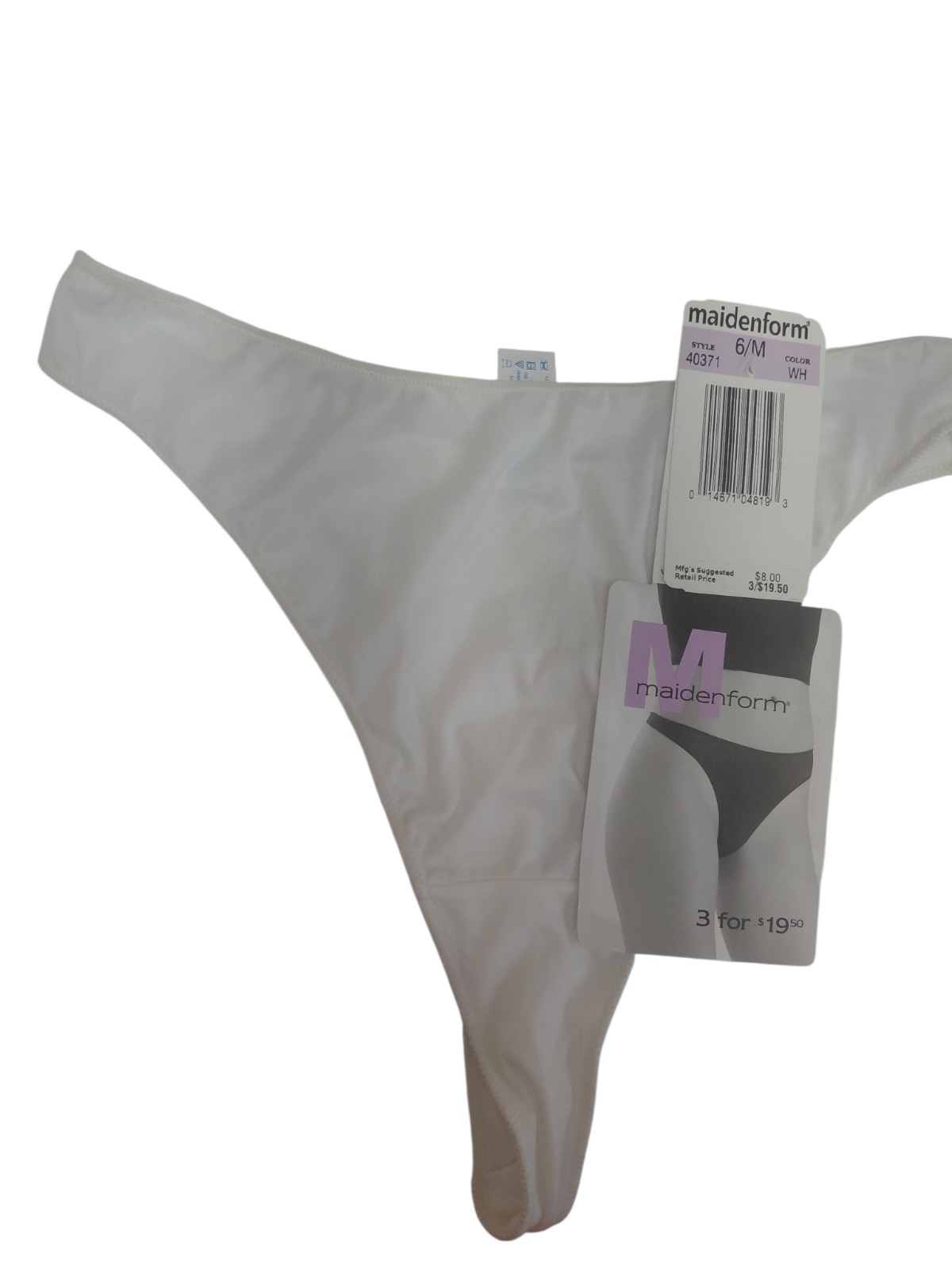 Vintage Maidenform Thong Size 6/M