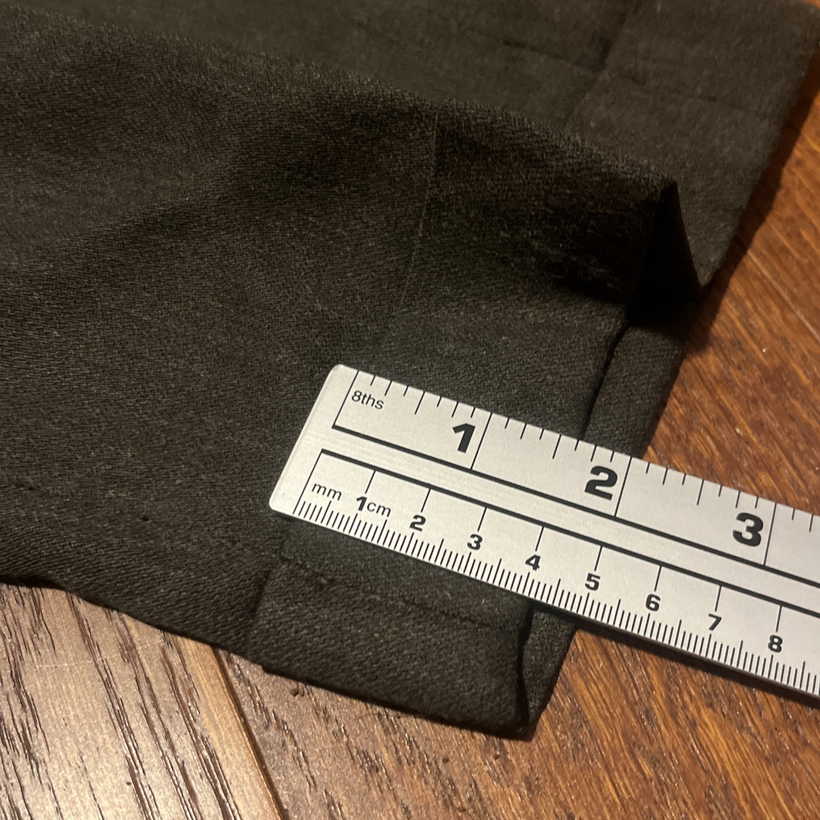 Vintage 32×28 1940s 1950s Hollywood Waist Pleated Pants Cuffed Drop Loop