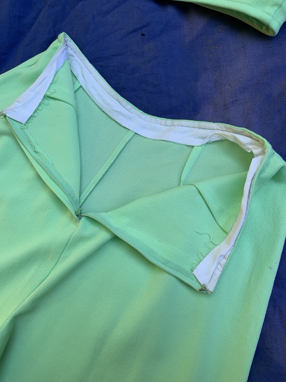 1970&rsquo;s Mint Two-piece Flared Halter Top Set
