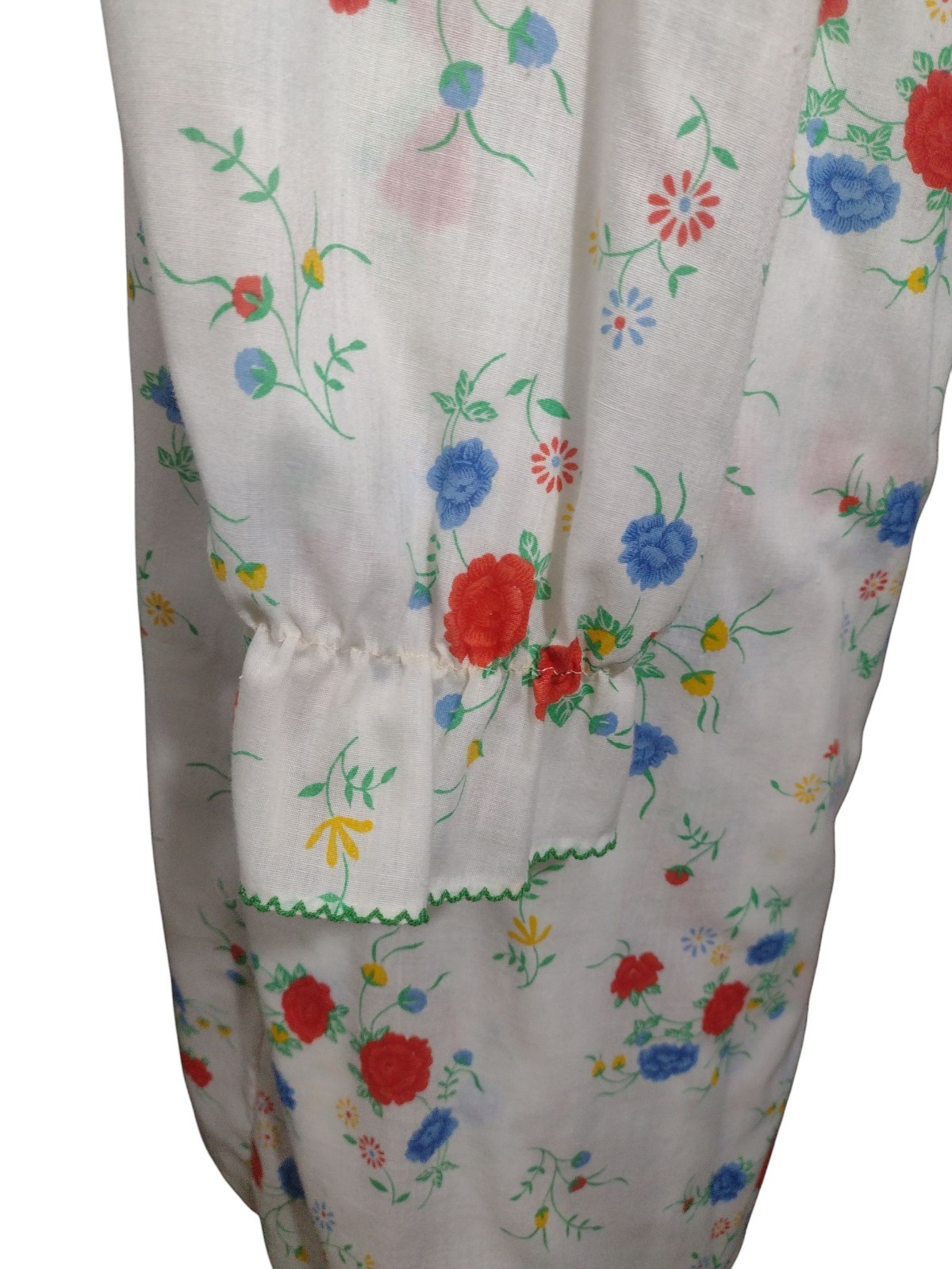 Vtg Gilligan O&rsquo;Malley Floral Smocked Nightgown Robe Set Size S Cottage Prairie