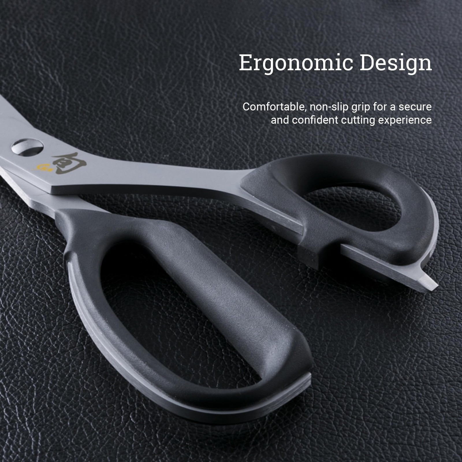Shun Kitchen Shears, 22.6 cm, Heavy Duty Cooking Scissors, Durable 420J2 Stainle