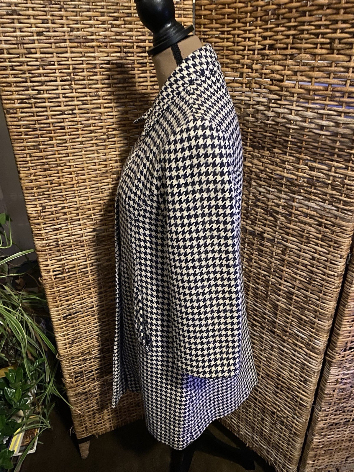 Vintage 50s Wool Coat With Lining Measurements In Details