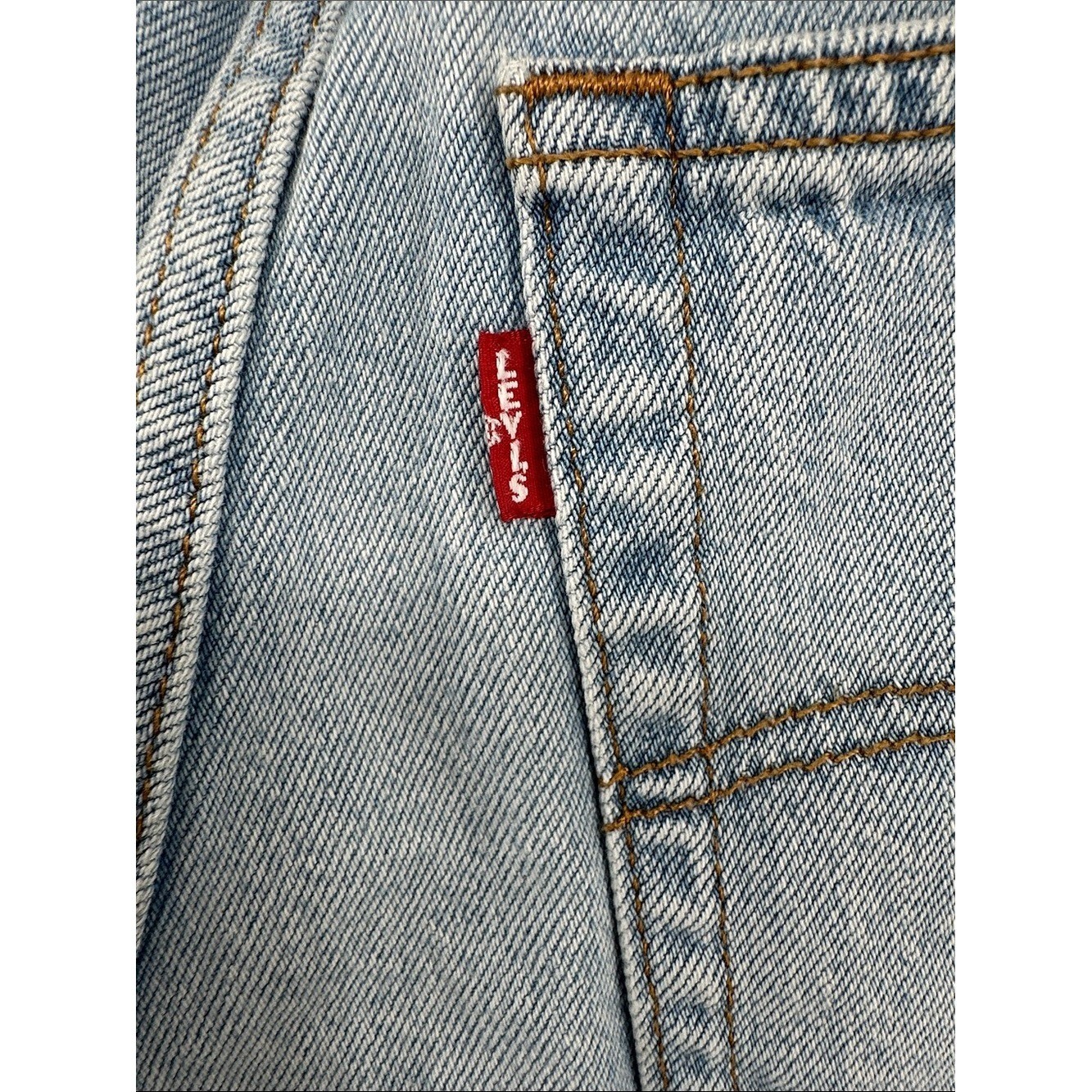Levi&rsquo;s Premium Baggy Dad Y2K Streetwear Skater Retro Light Blue Jeans Sz25