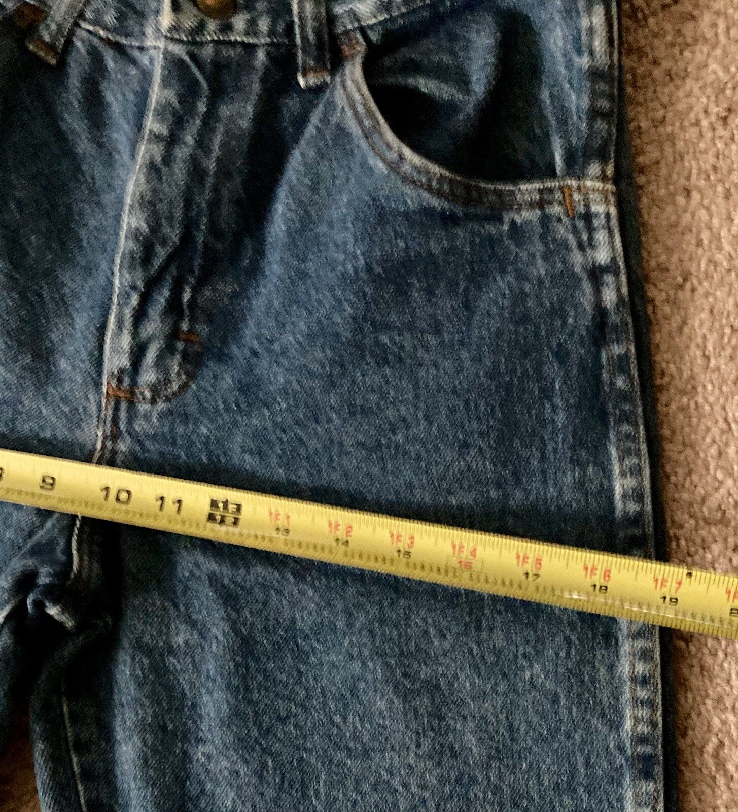 Vintage RUSTLER high waist straight leg medium wash denim mom jeans Straight Leg