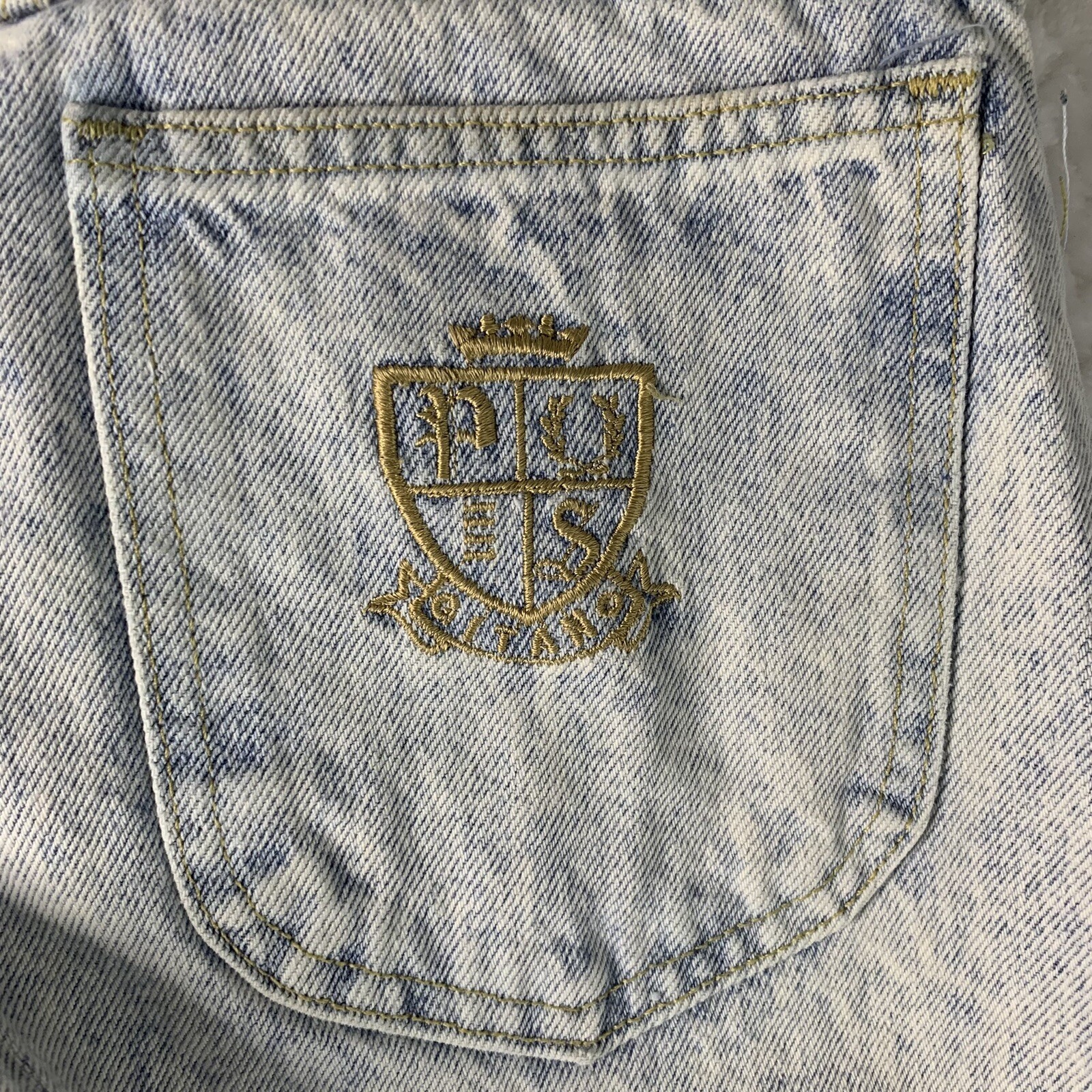 Vintage PS Gitano Mom Jeans Women’s Size 10 Regular Acid Wash High Waist USA