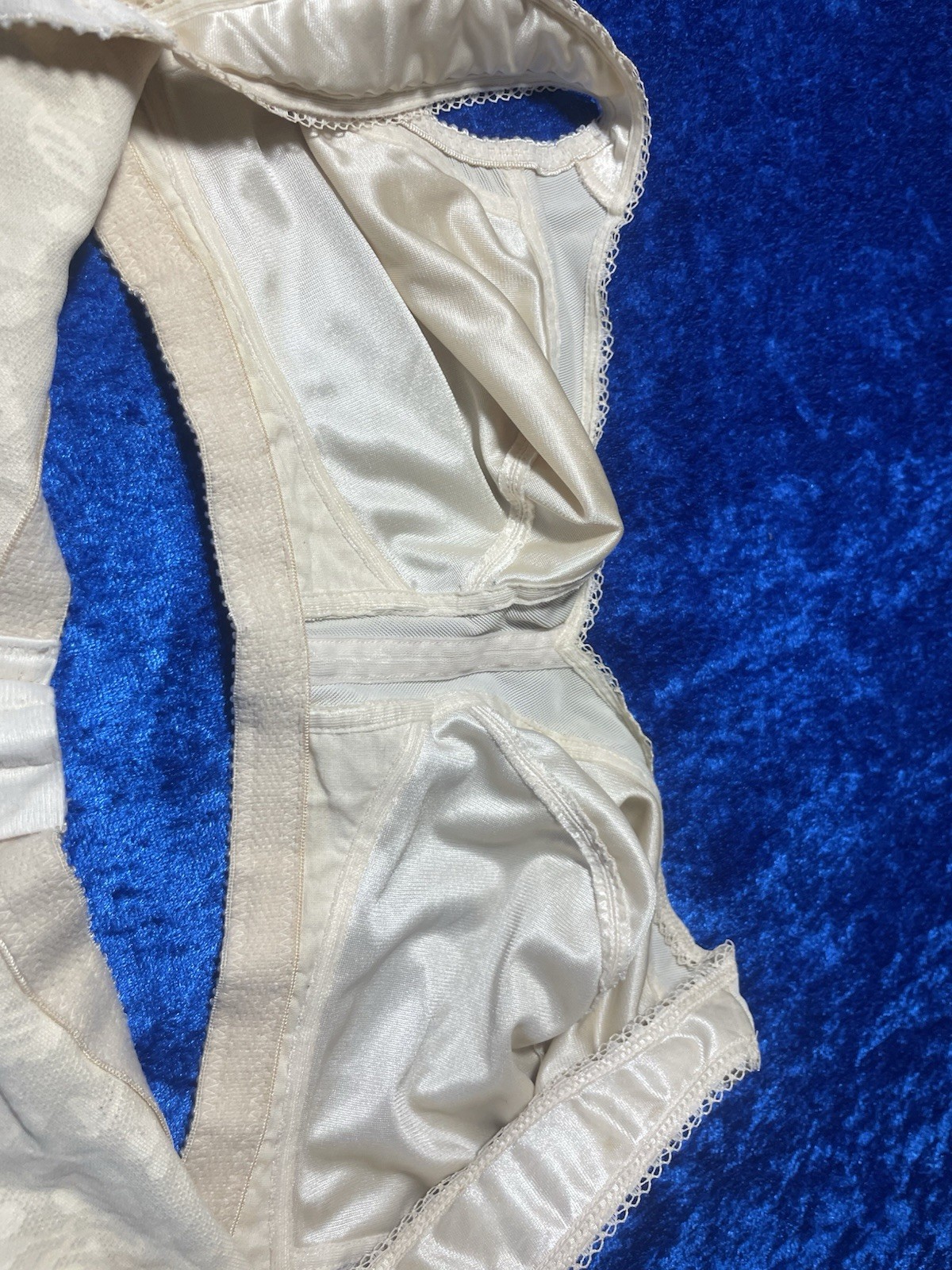 Vintage Underscore Bra 42b Wireless Comfort Padded Straps Fair Condition