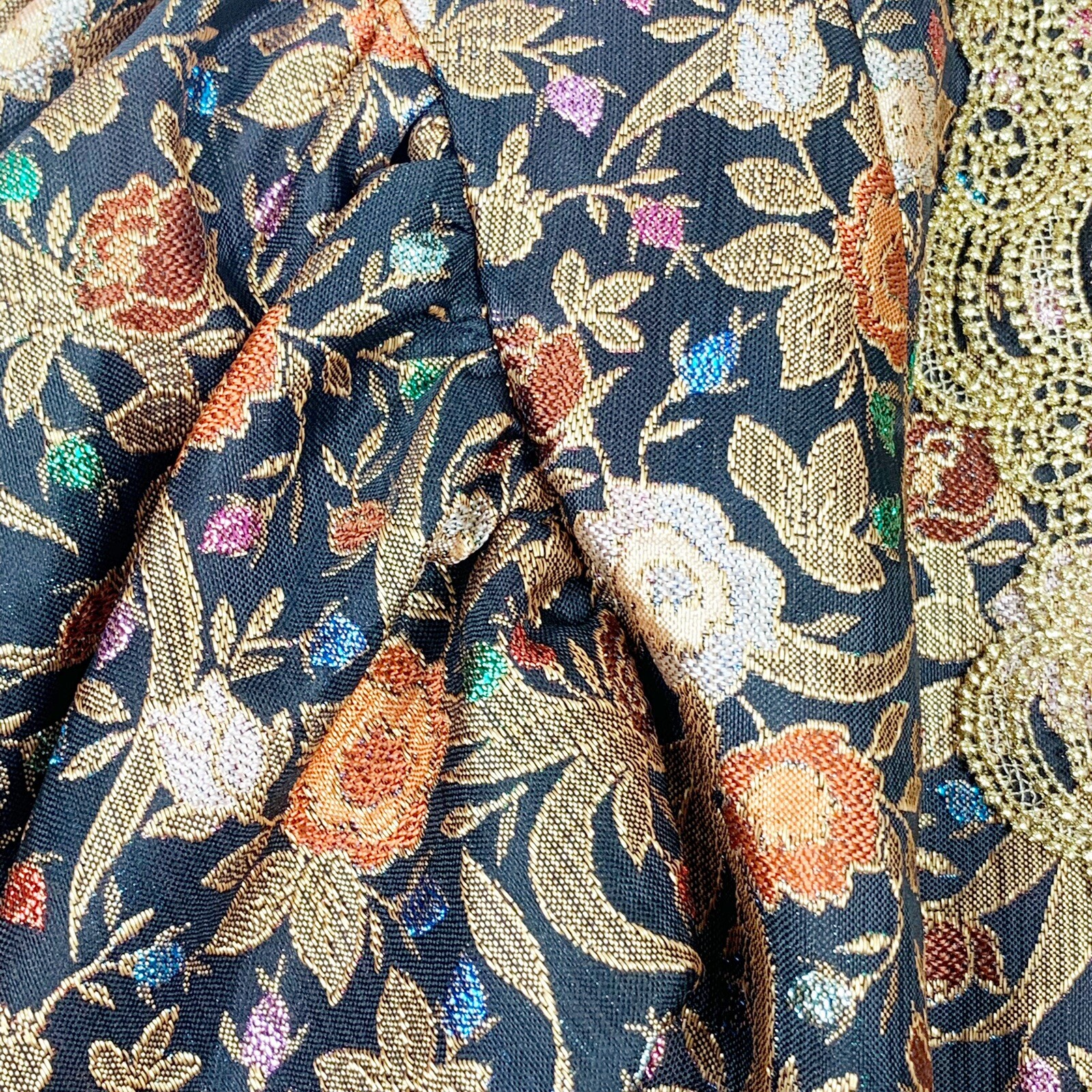 Eugene Alexander Dress Jacket Short Sleeve Jeweled Womens Size 8 Vintage