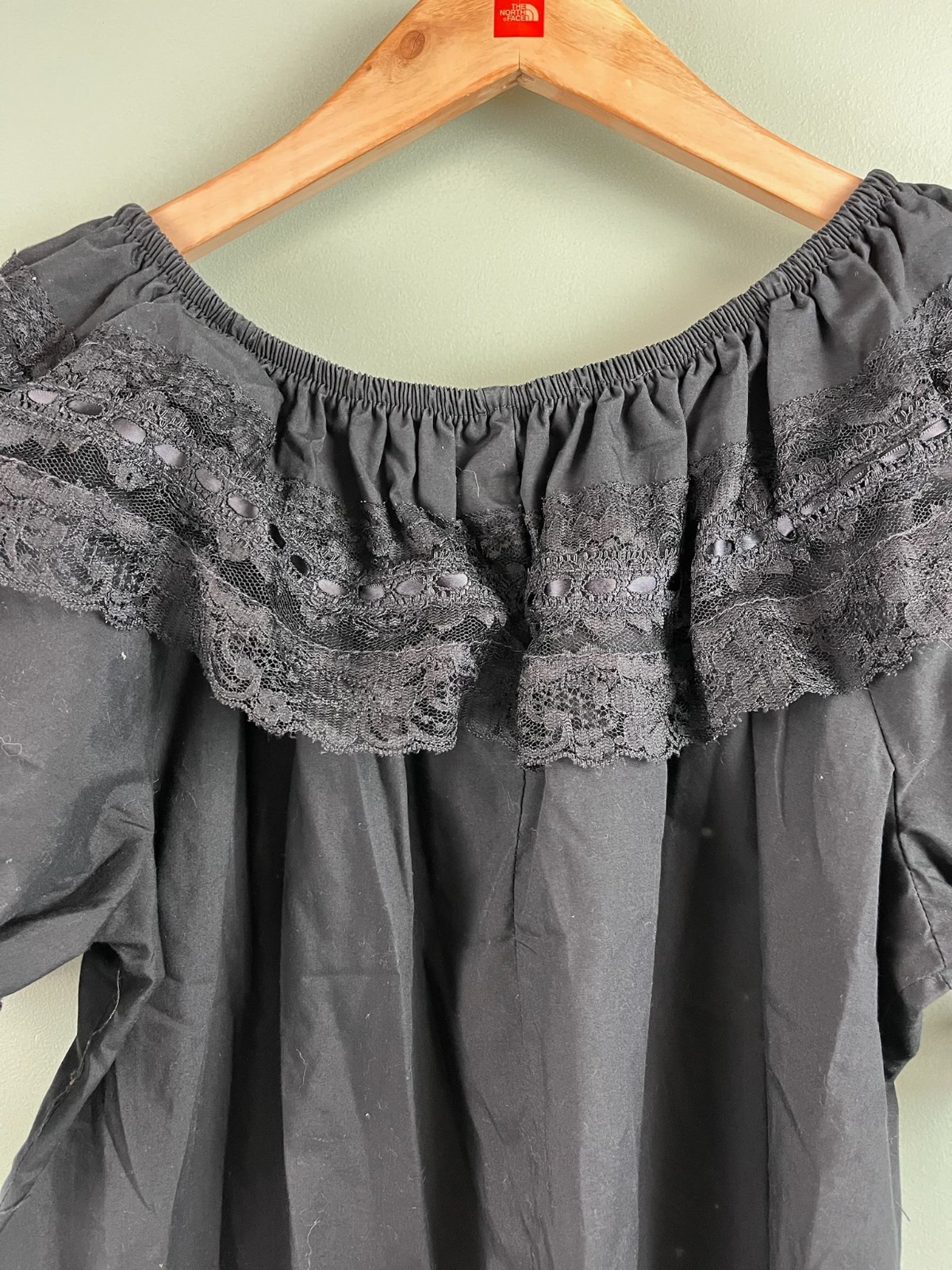 Partners Please! Malco Modes Square Dance Skirt & Blouse Size XL Black VTG