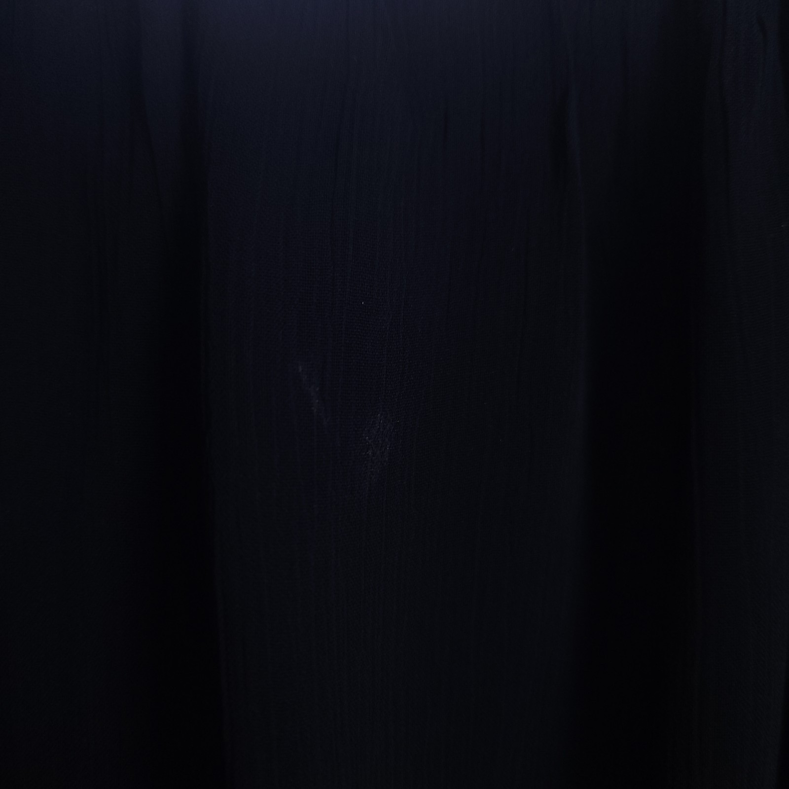 Vintage 2010s Black Chiffon Batwing Dress 8 Flowy Layered Cocktail Mini Face Off