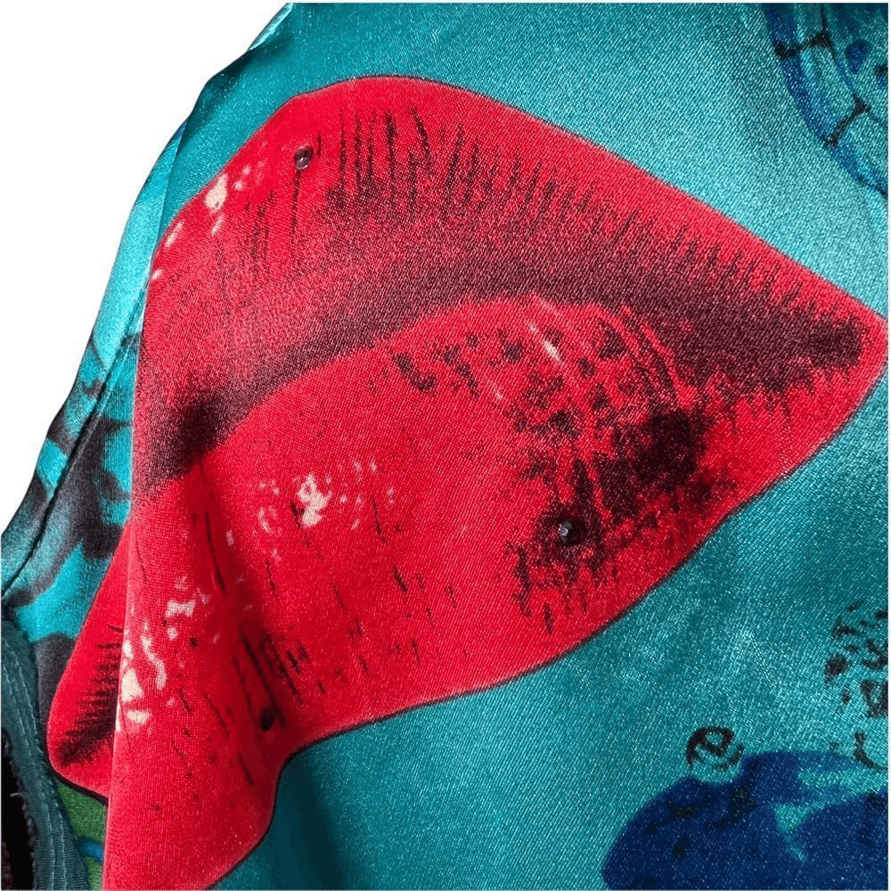 Custo Barcelona silk tunic dress