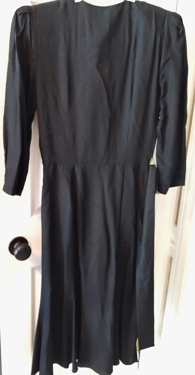 Vintage Classic Style JONATHAN MARTIN DRESS Lace Collar Sash Belt Size 5/6 USA
