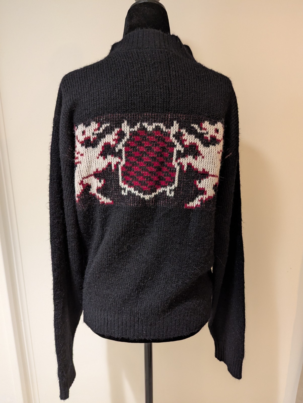 Vintage 1960s Mens Sportswear Revere Vereloft Orlon Acrylic Sweater Pullover