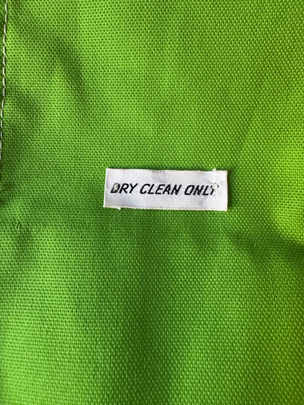 Vintage 1960s Gabardine Trench Coat Lime Green with belt Lined Size M 40.5&Prime; Long