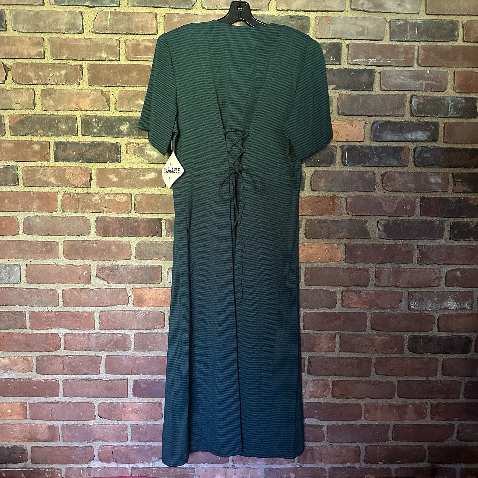 Vtg Fashion Bug | 90&rsquo;s Geo Midi Dress Sz 18 -52” Long / 48 Chest -Cheapchicplus