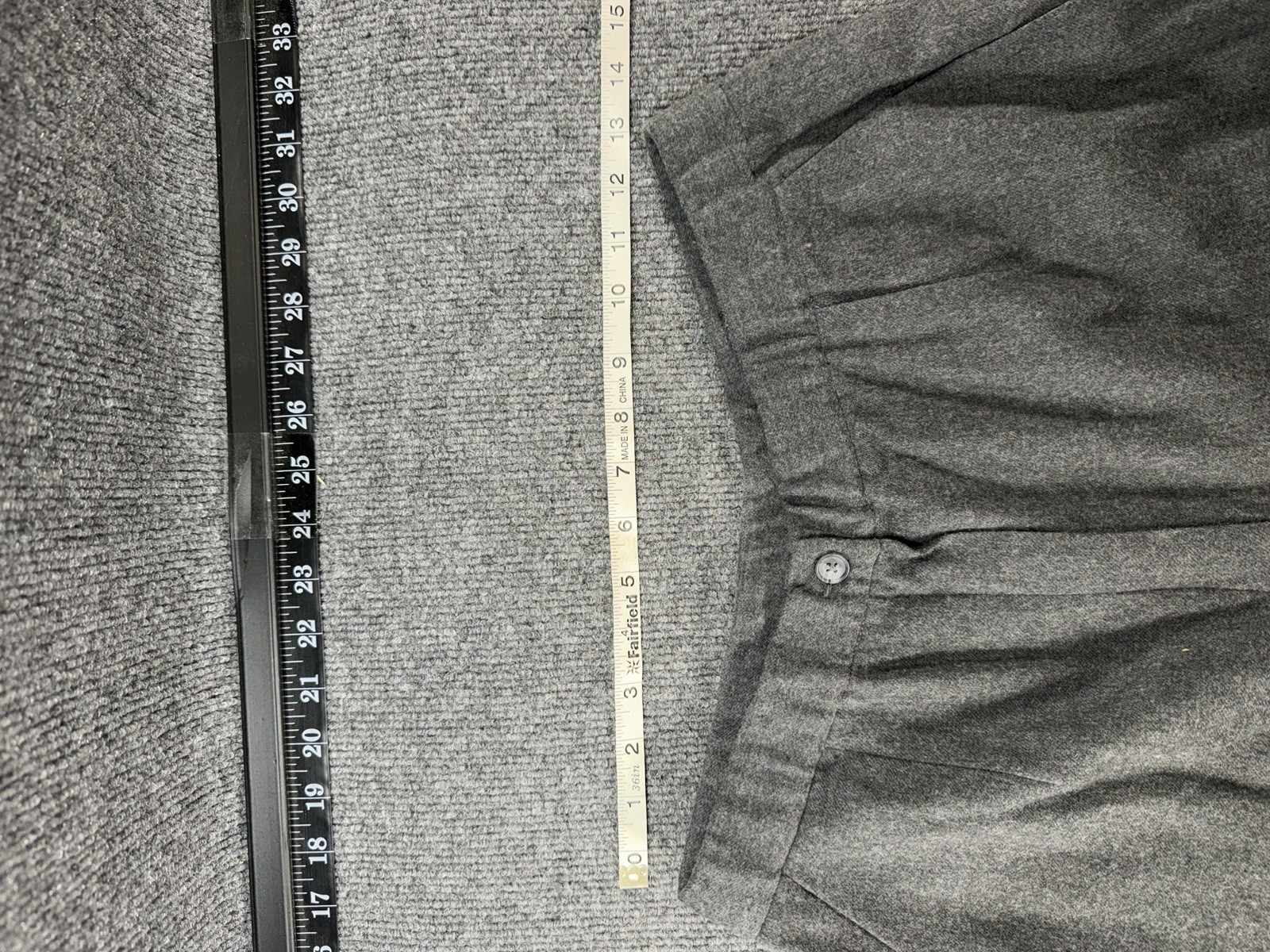 Vtg Pendleton 100% Wool 2-Pc Women&rsquo;s Dark Gray Suit Blazer S 12, Pants S 12