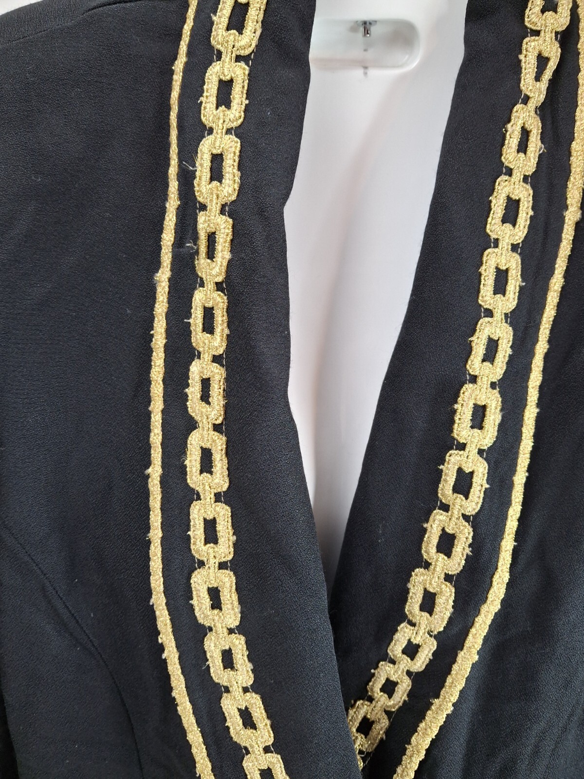Blazer Jacket Retro Nautical Scarlett Vtg 80&rsquo;s Embroidered 9/10 Crest buttons