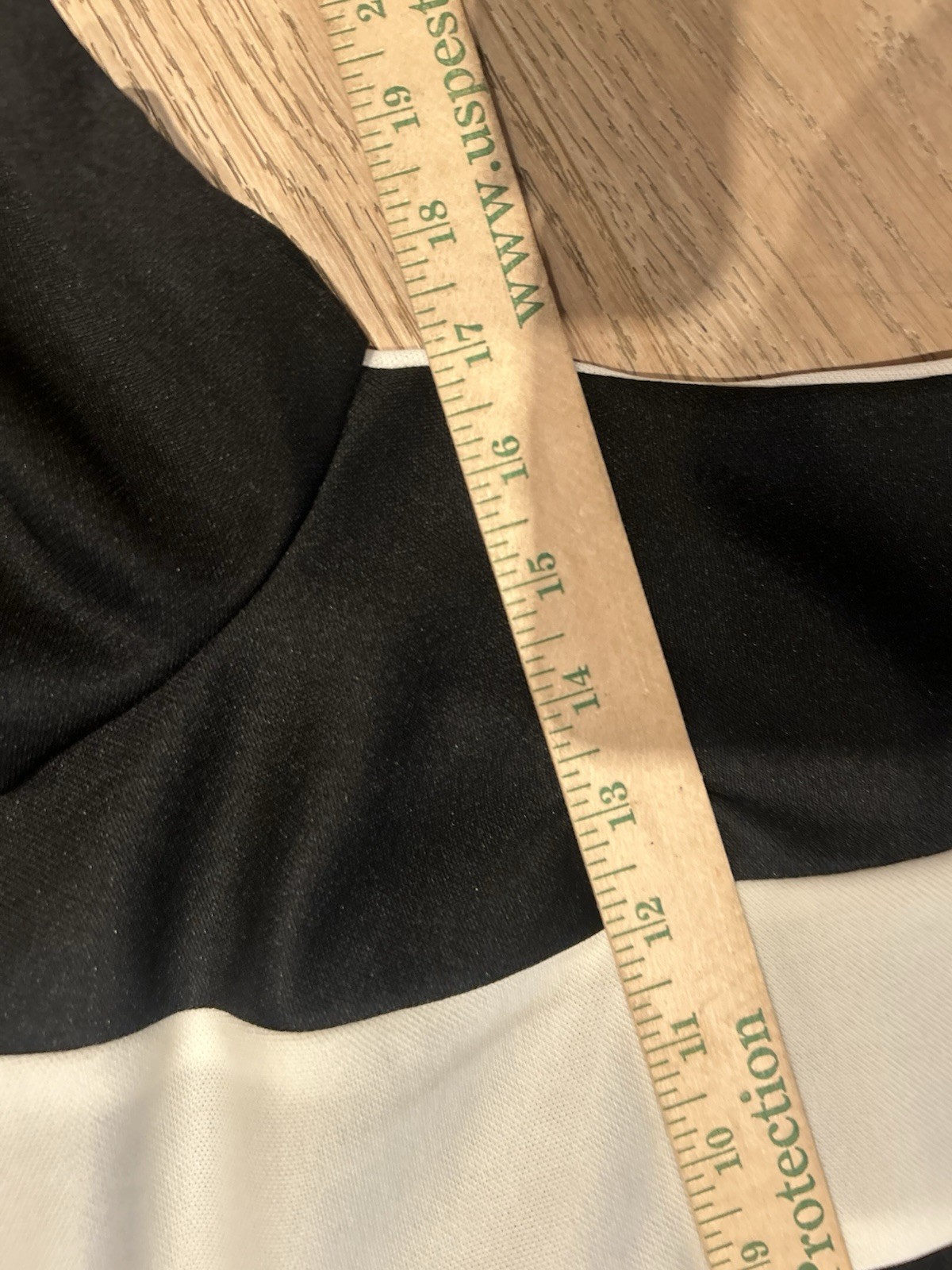 Vintage 1970’s Dress Women’s Black Midi Short Sleeve Mod Everyday Casual