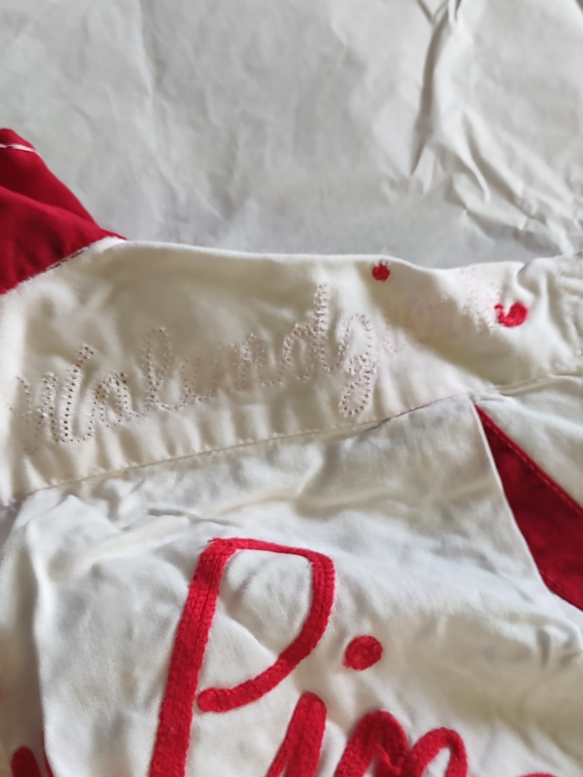 Vintage 60&rsquo;s Bowling Shirt Stitched Ladies Button Up Small-Knotty PIne house