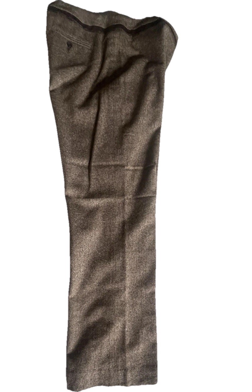 Vintage Womens Pendleton Wool Dress Pants Trousers Brown Size 8 Inseam 29” USA