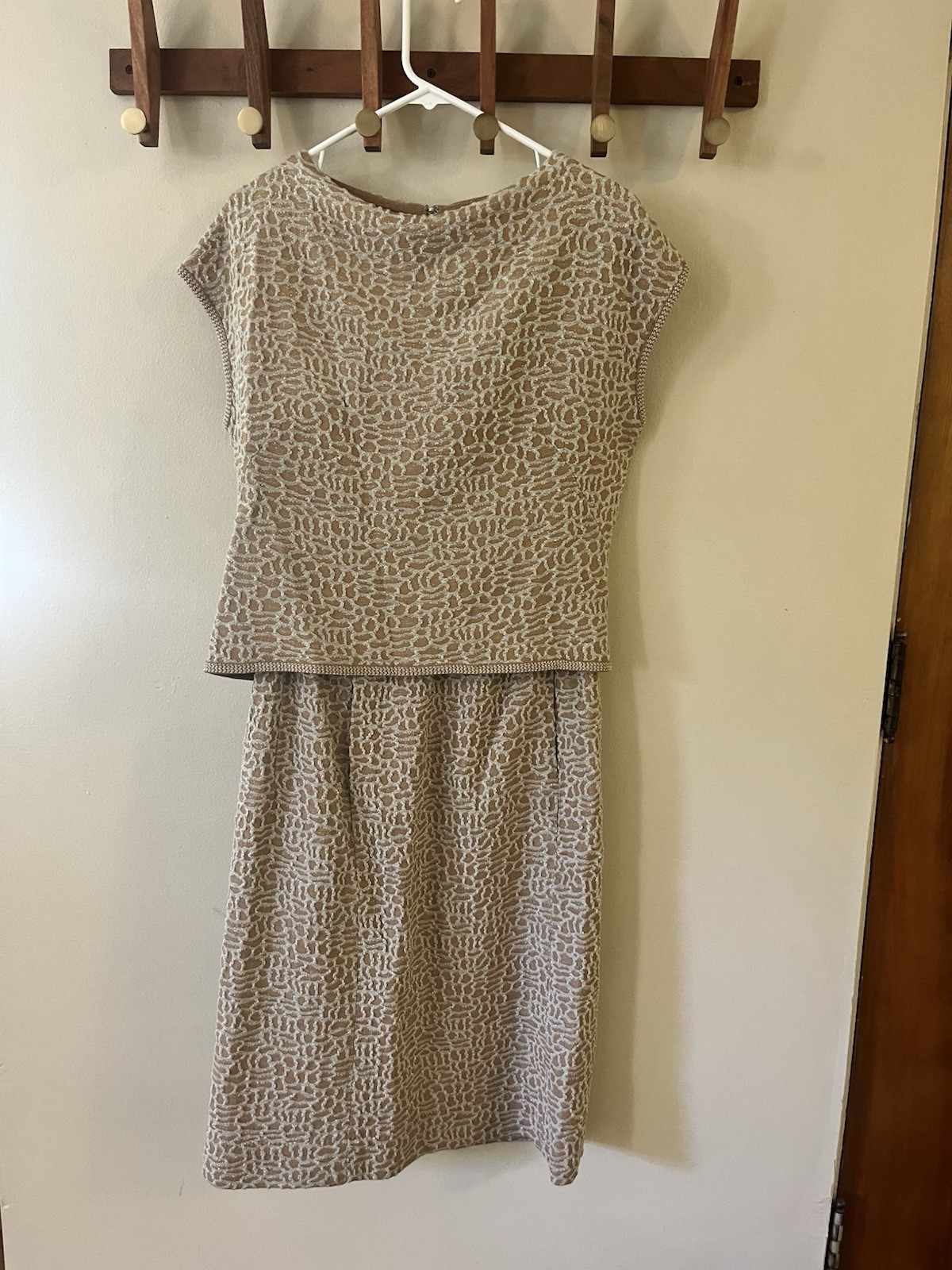 Rare Vintage Hand sewn Shirt/skirt Combo